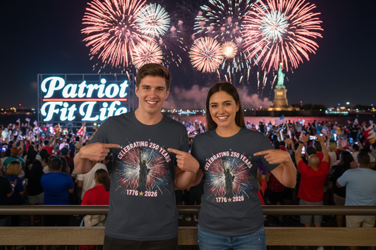 America 250th Anniversary Tri-Blend T-Shirt | Celebrating 250 Years 1776–2026