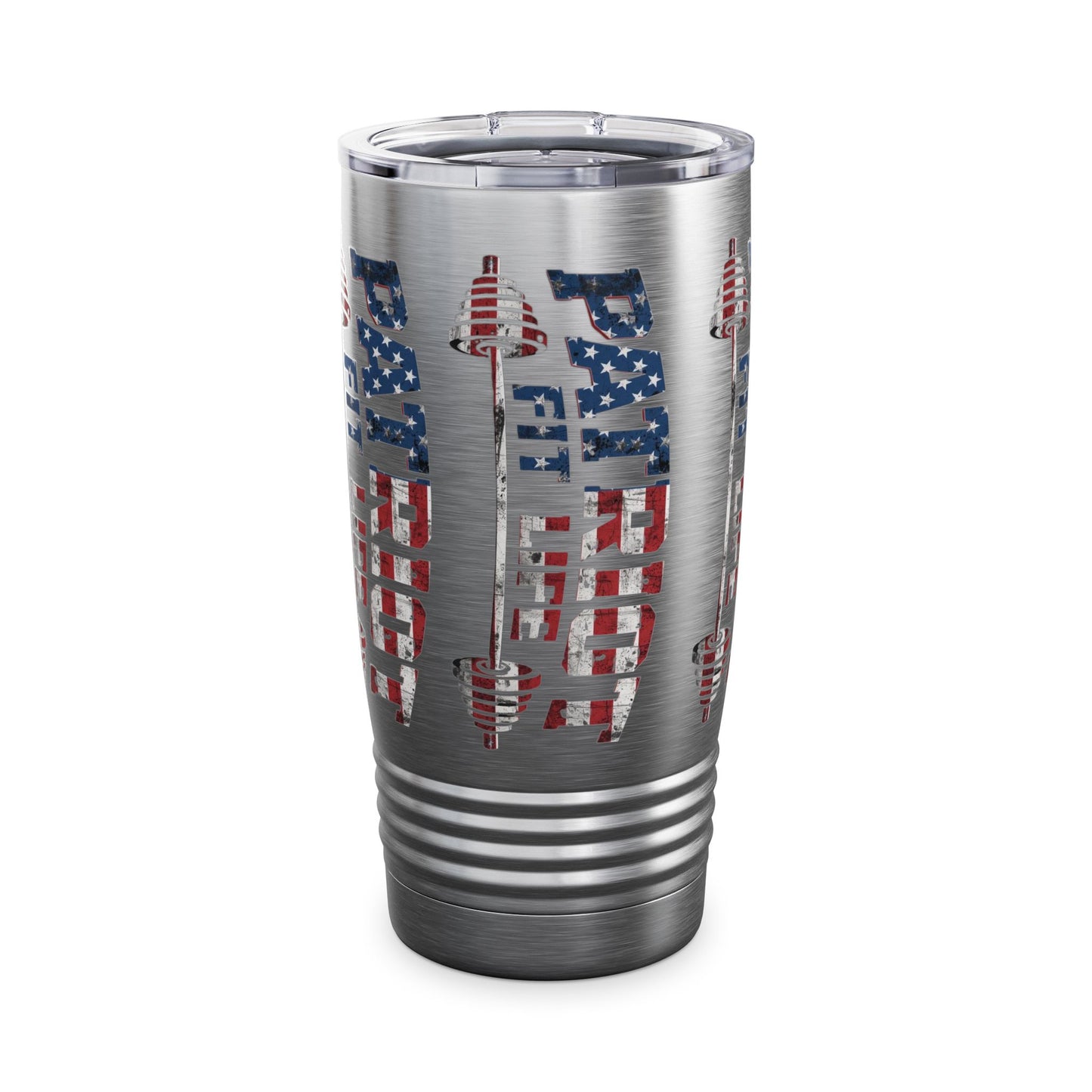 Patriot Fit Life 20oz Ringneck Tumbler American Flag Insulated Travel Mug