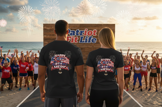 Happy 250th Birthday America Fireworks Eagle T-Shirt | July 4th
