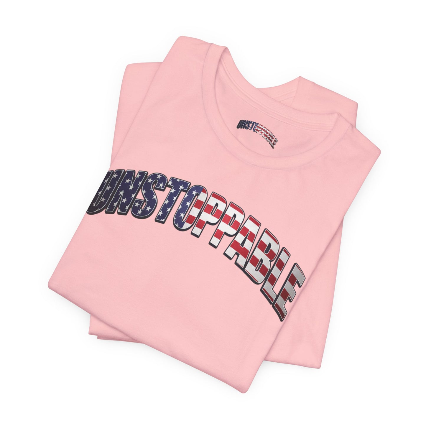 Unstoppable American Flag T-Shirt | Patriotic Graphic Tee
