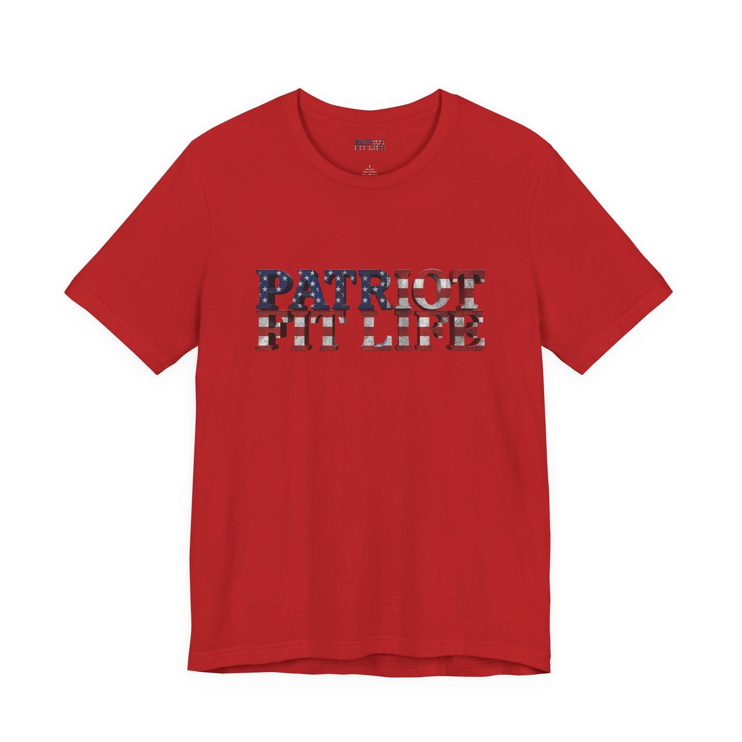 Patriot Fit Life American Flag T-Shirt | Lightweight Fitness Tee