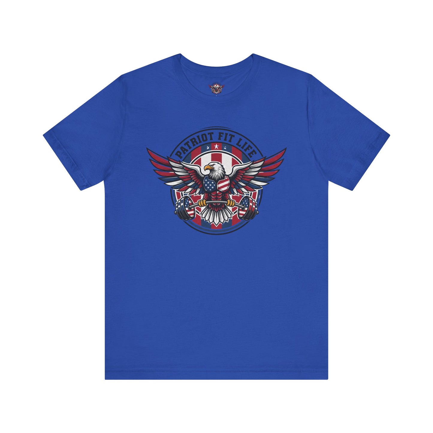 Patriot Fit Life Eagle T-Shirt | American Flag Fitness Tee