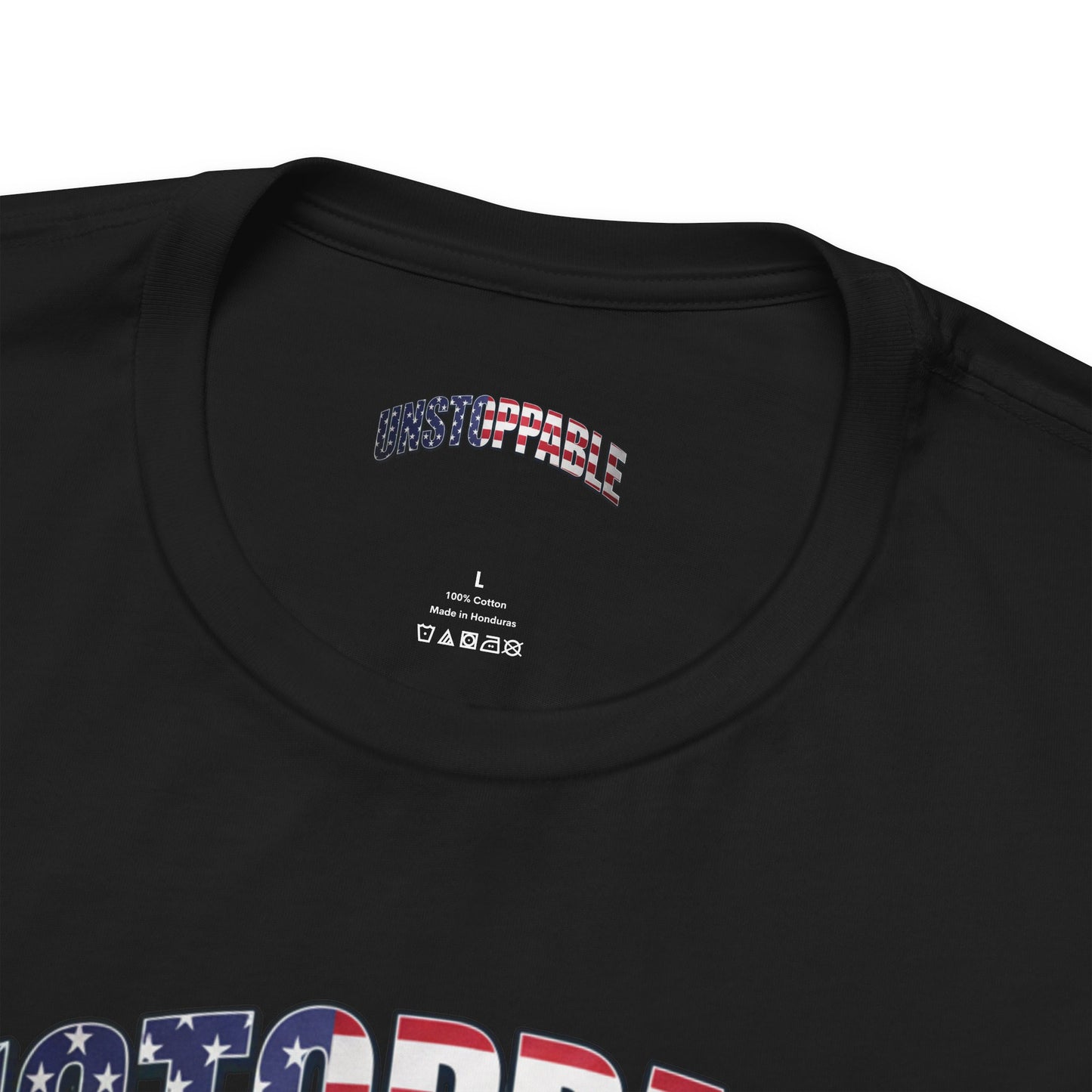 Unstoppable American Flag T-Shirt | Patriotic Graphic Tee