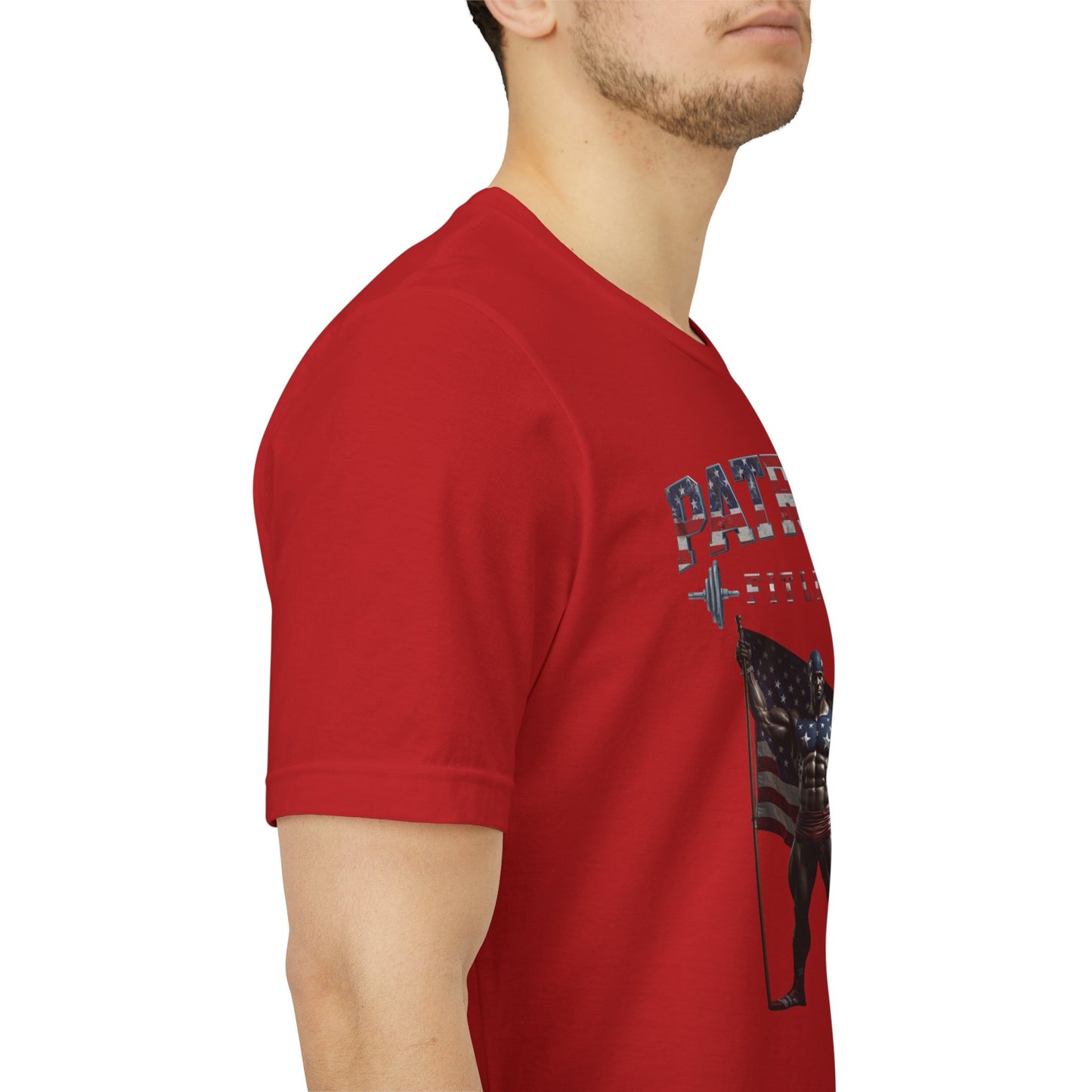 Patriot Fit Life Tee - American Flag Fitness T-Shirt