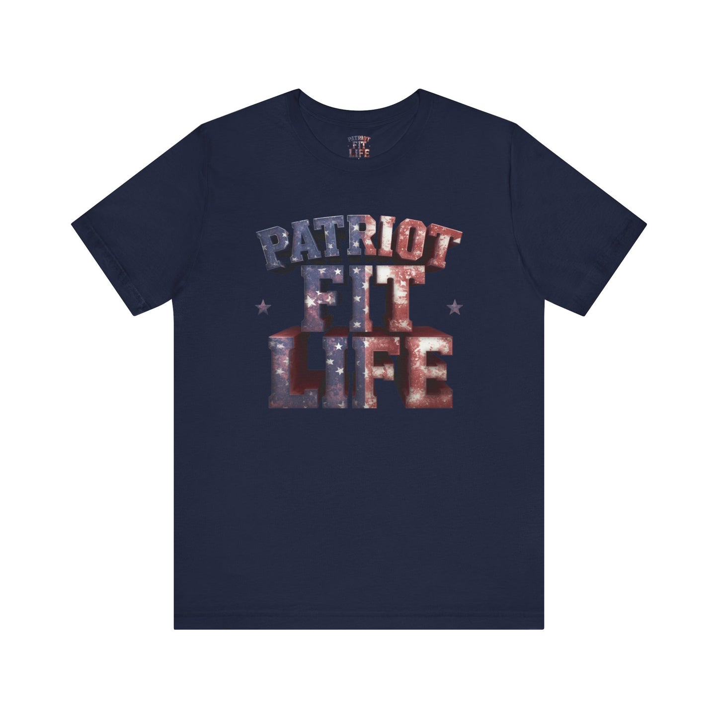 Patriot Fit Life T-Shirt | American Flag Fitness Tee