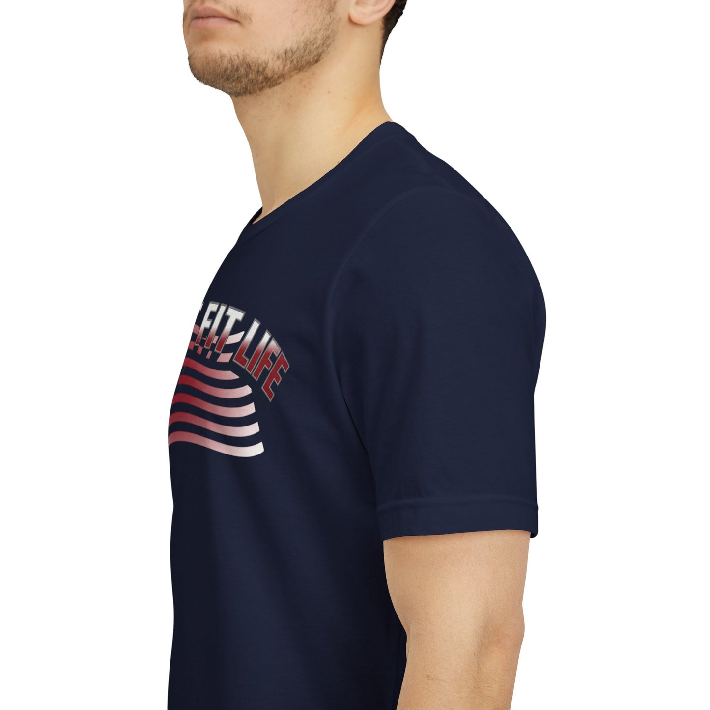 Patriot Fit Life T-Shirt | Vintage American Flag Graphic Tee