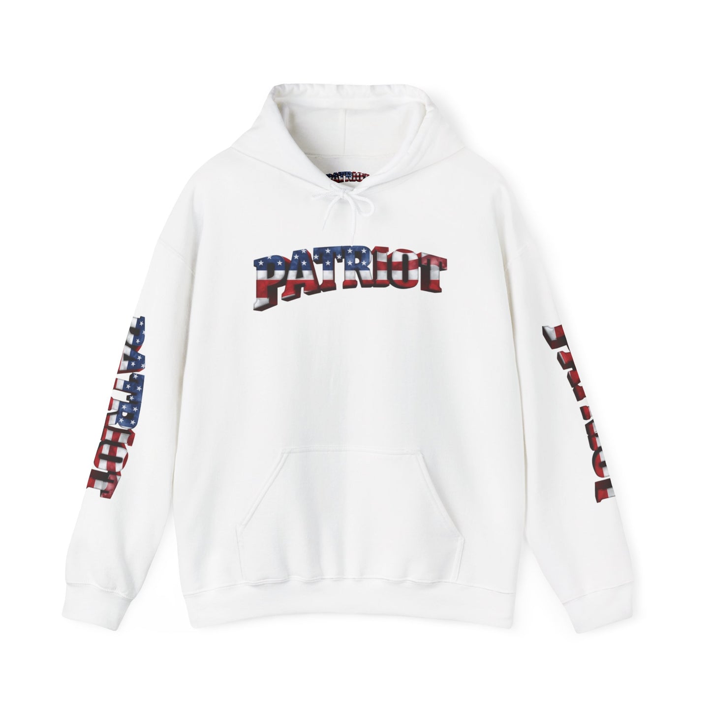 Patriot Hoodie - American Flag Graphic Pullover Sweatshirt