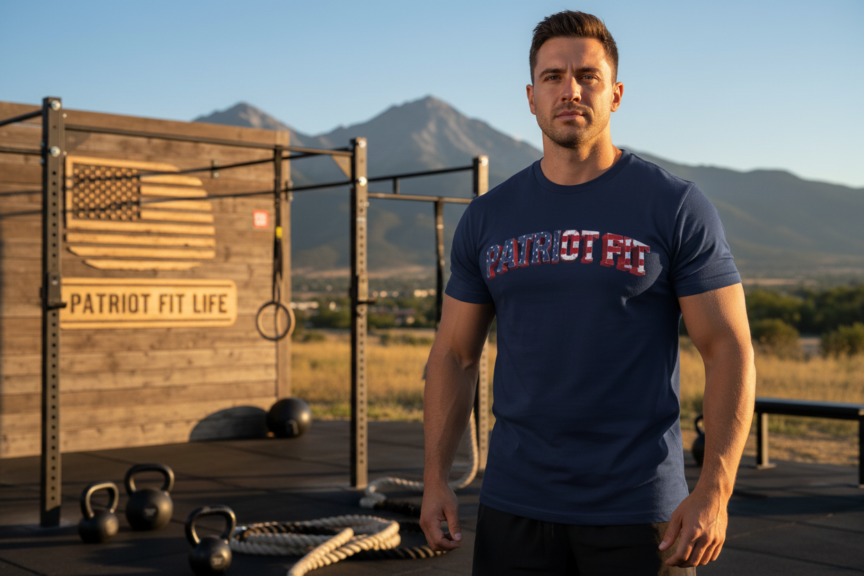 Patriot Fit Tee - American Flag Graphic T-Shirt