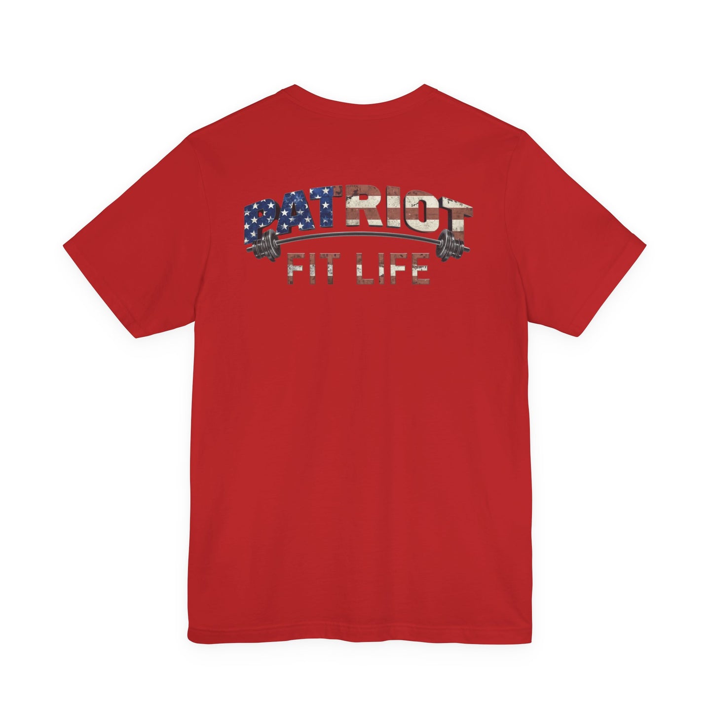 Patriot Fit Life T-Shirt | Premium American Flag Fitness Tee