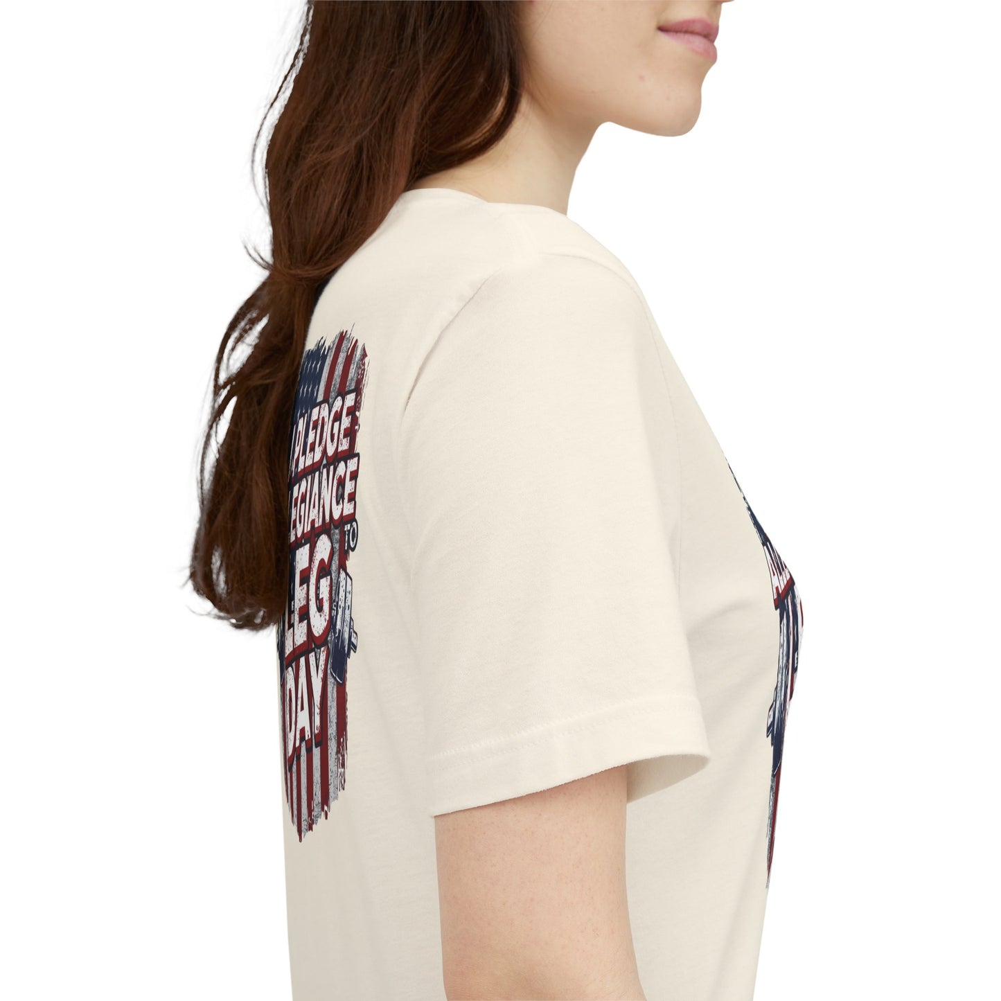 I Pledge Allegiance to Leg Day Shirt | Patriotic Gym Tee