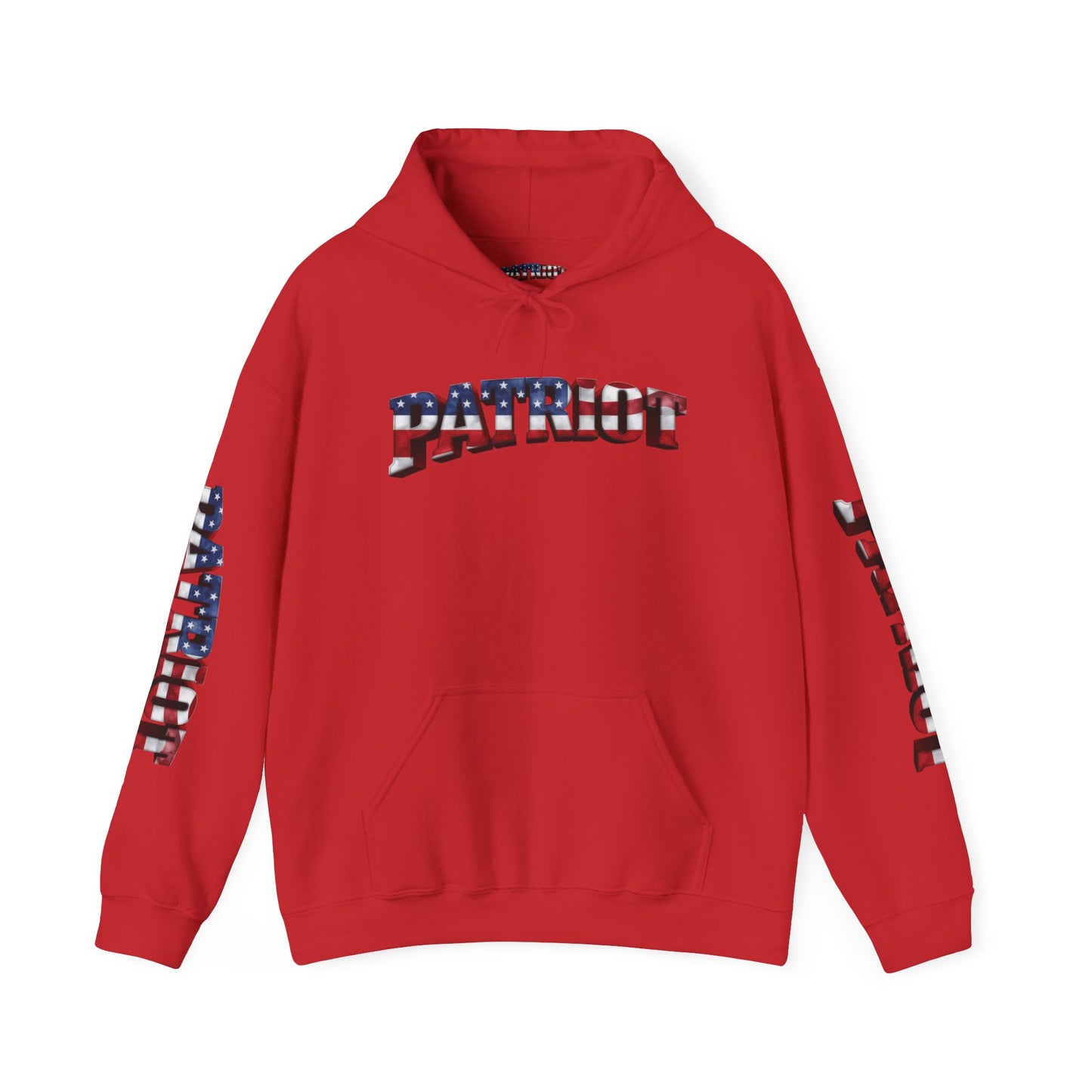 Patriot Hoodie - American Flag Graphic Pullover Sweatshirt