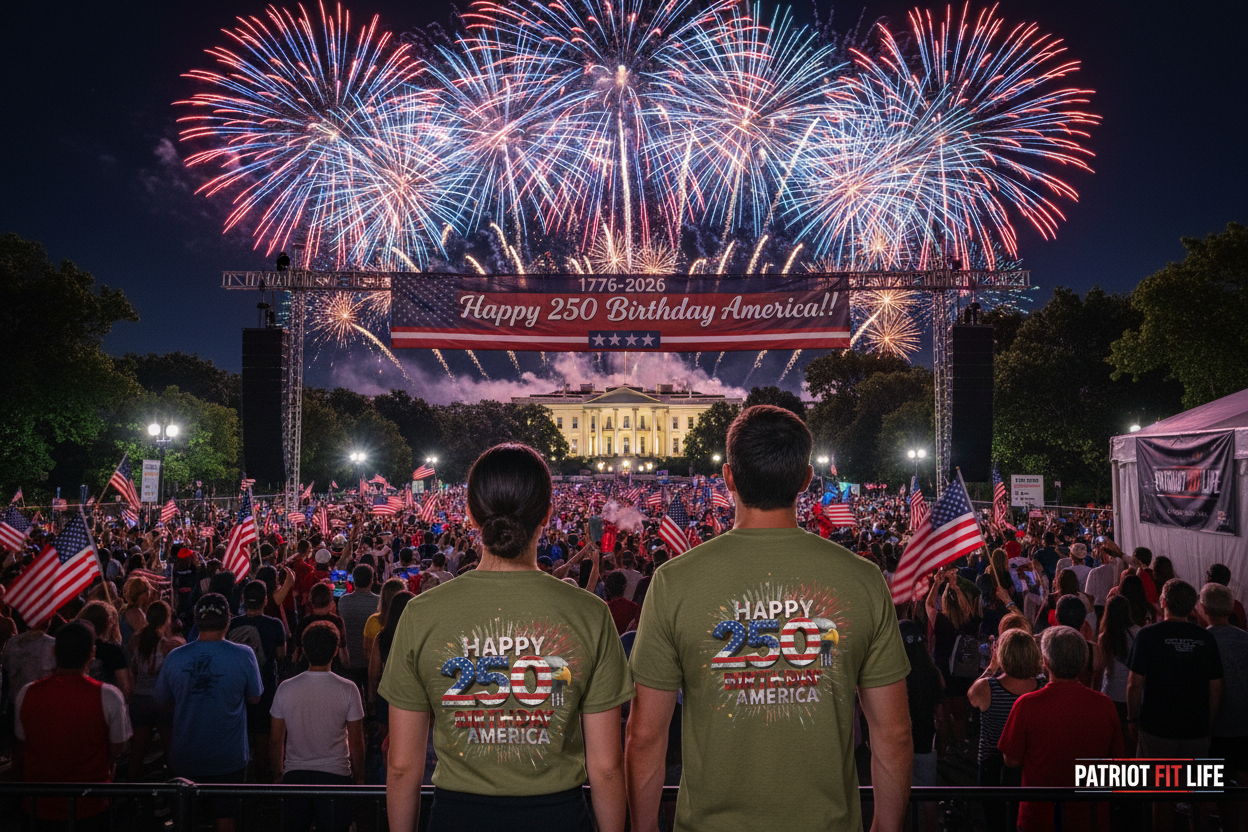 Happy 250th Birthday America Vintage T-Shirt | Patriotic Eagle 250 Tri-Blend Tee | 1776-2026