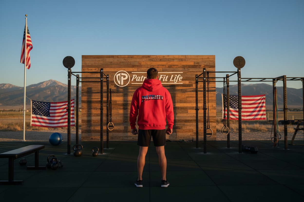 Patriot Flag Hoodie - American Flag Graphic Pullover