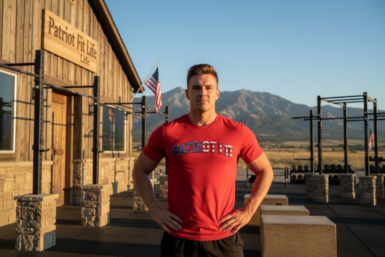 Patriot Fit Tee - American Flag Graphic T-Shirt