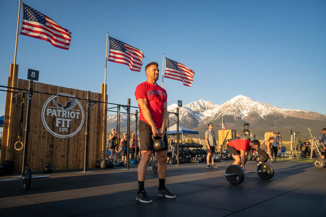 Patriot Fit Tee - American Flag Graphic T-Shirt