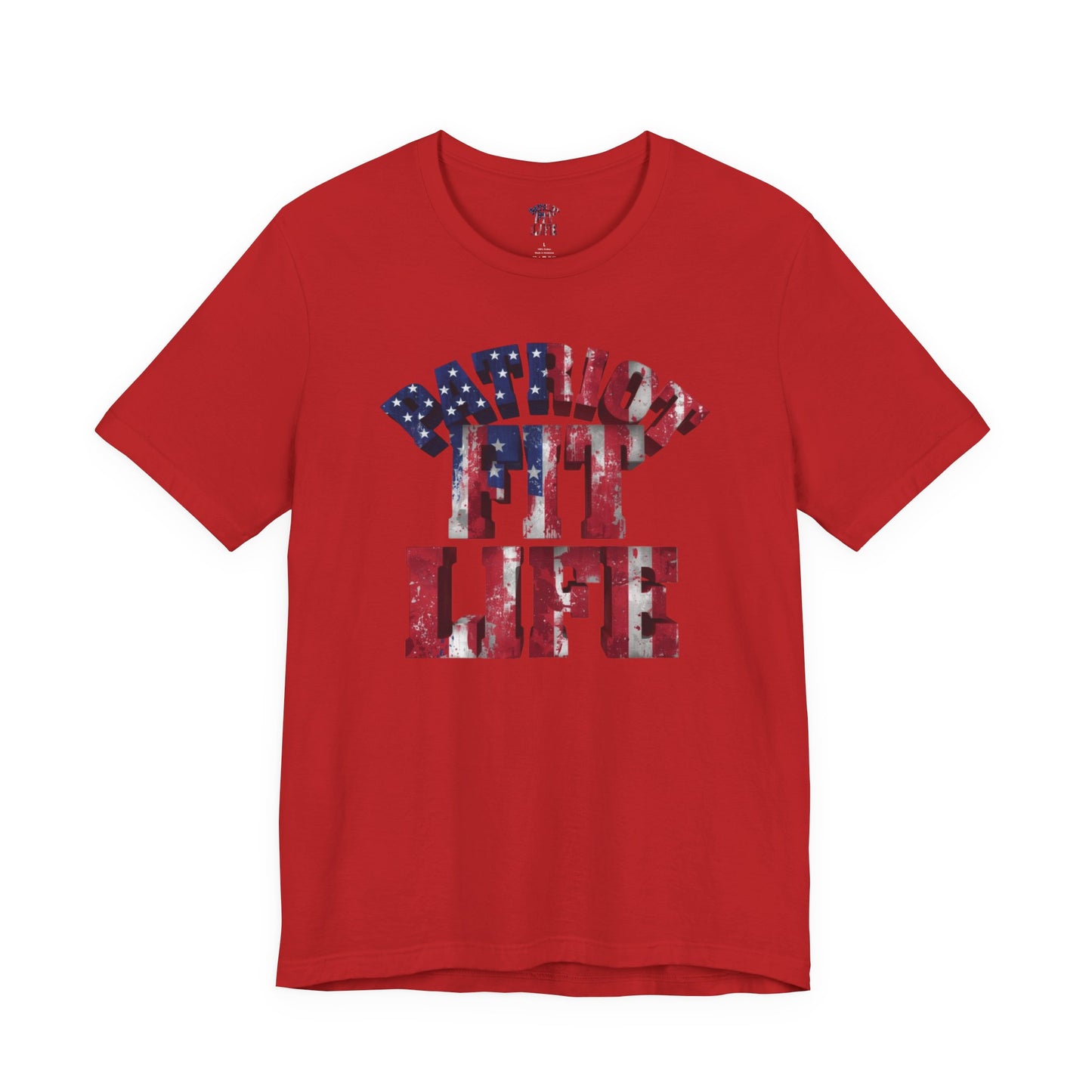 Patriot Fit Life T-Shirt - American Flag Gym Tee