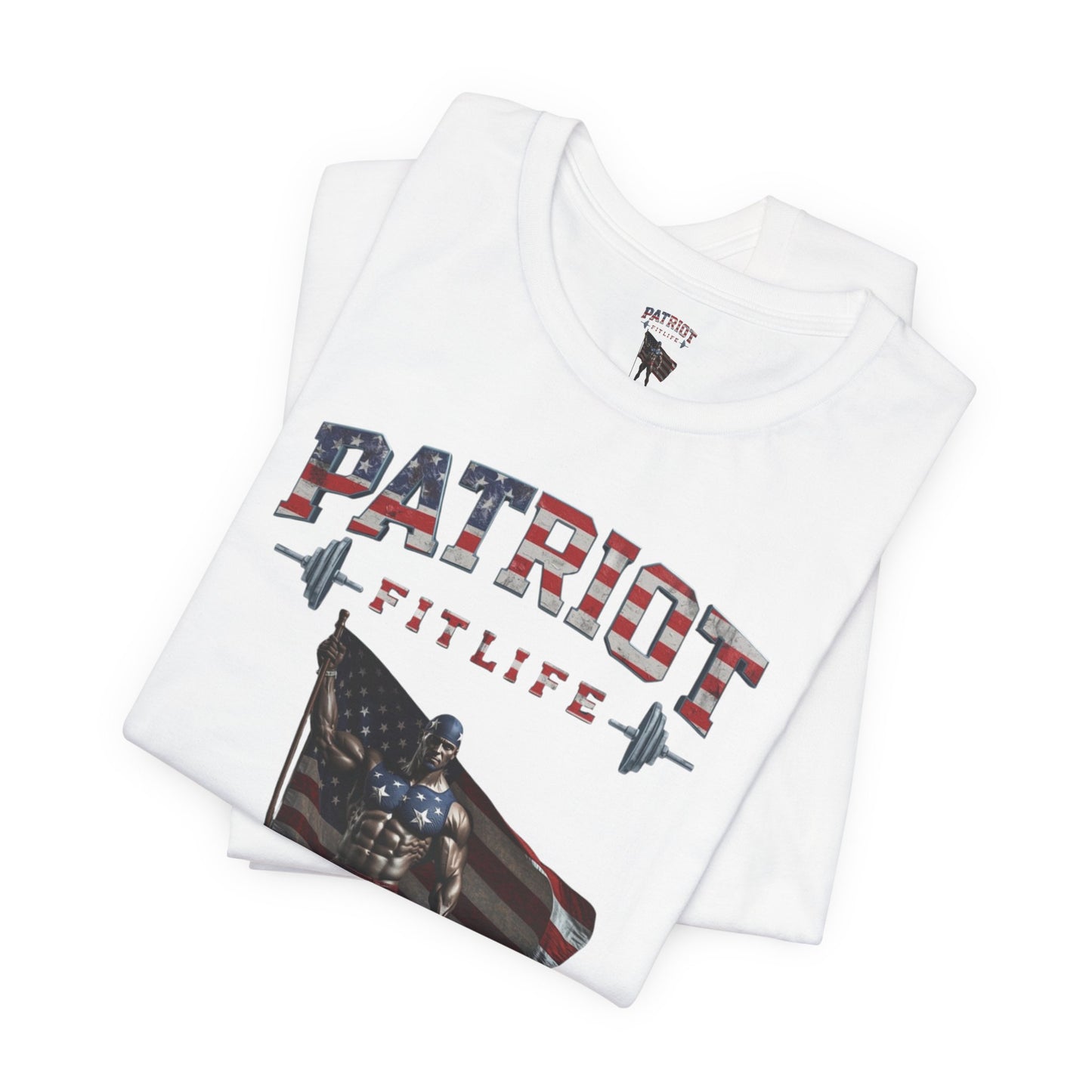 Patriot Fit Life Tee - American Flag Fitness T-Shirt