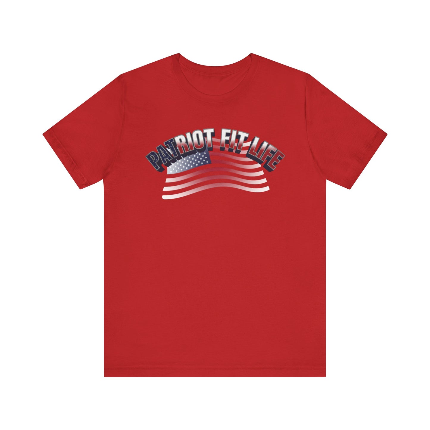 Patriot Fit Life T-Shirt | Vintage American Flag Graphic Tee