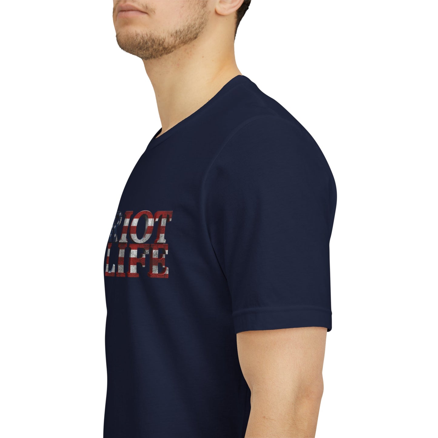 Patriot Fit Life American Flag T-Shirt | Lightweight Fitness Tee