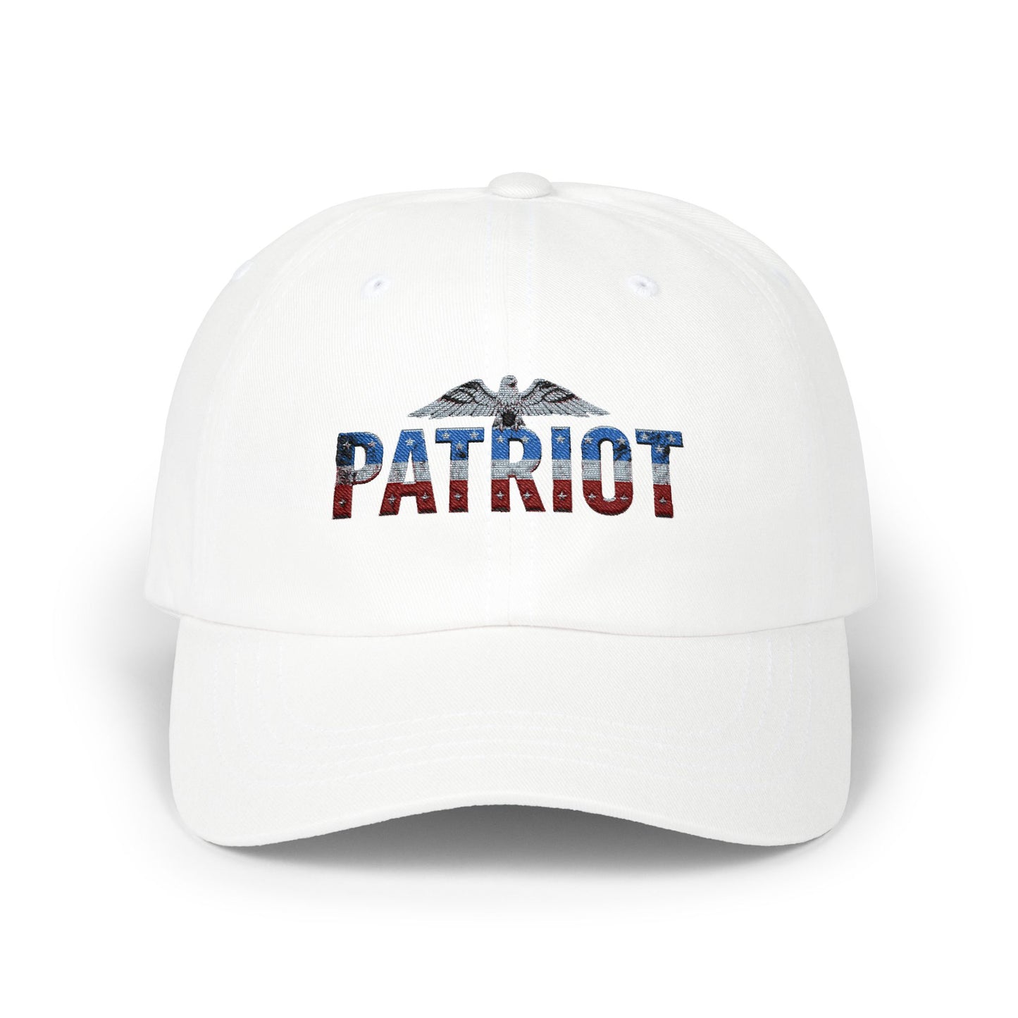 Vintage American Flag Hat - Distressed Patriotic Cap