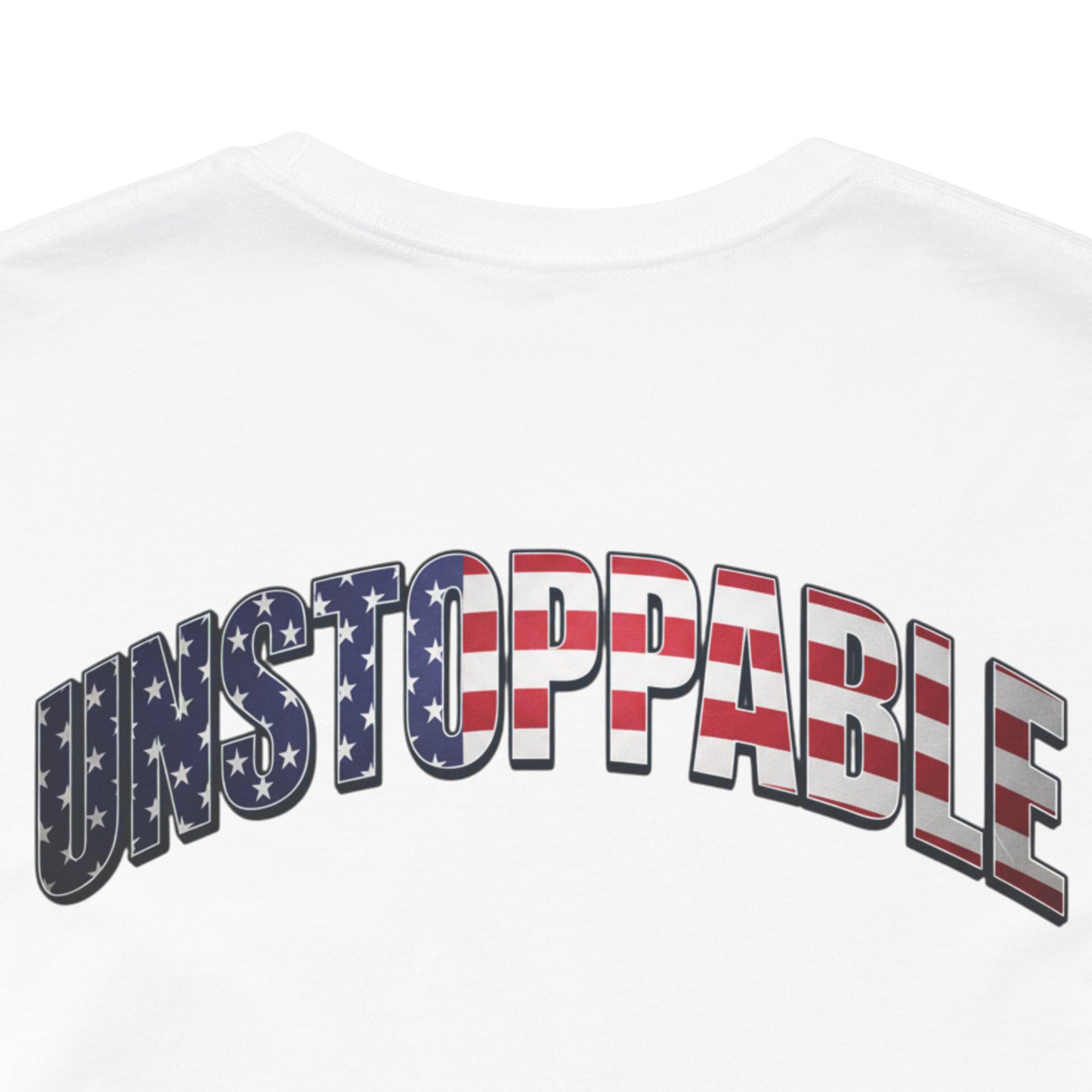 Unstoppable American Flag T-Shirt | Patriotic Graphic Tee