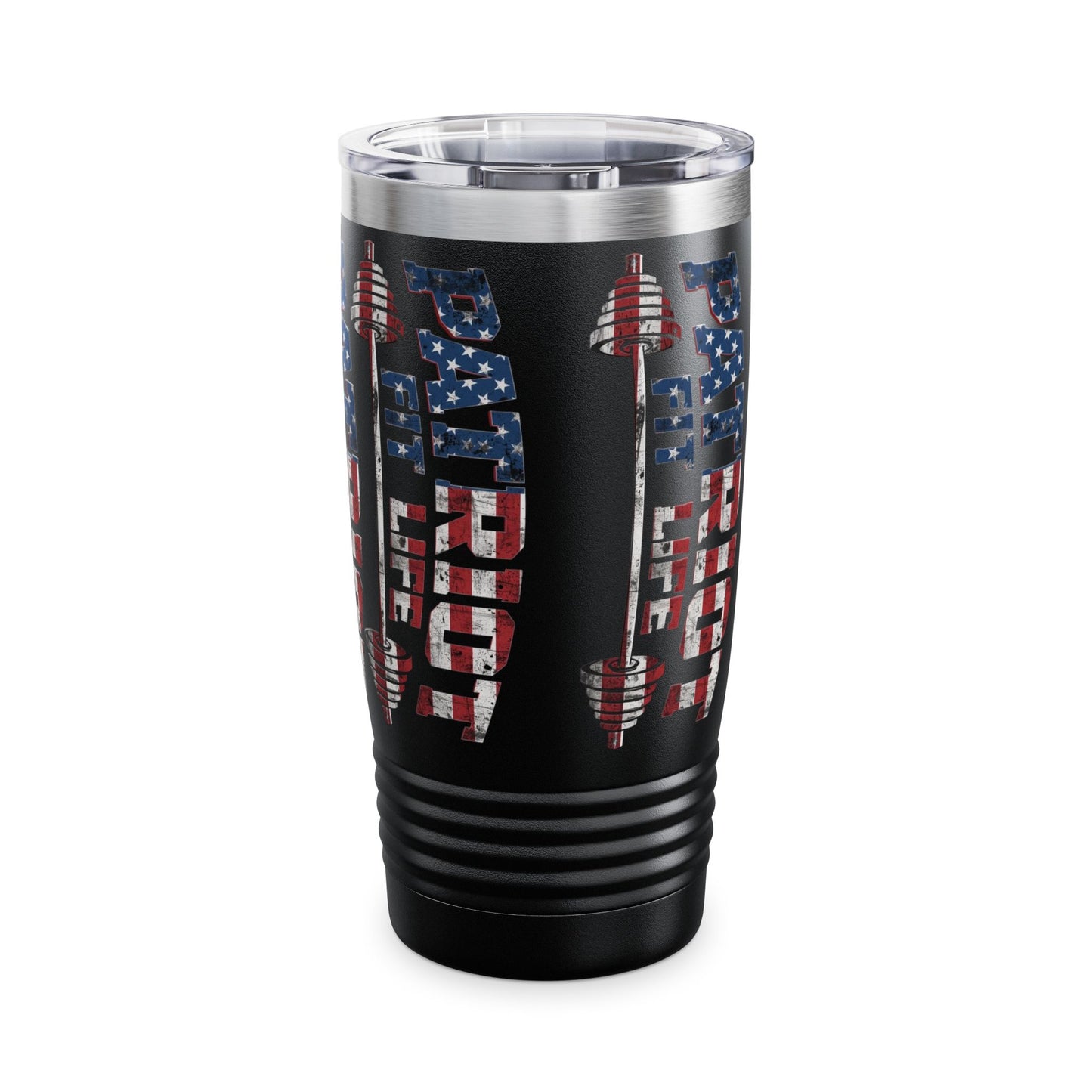 Patriot Fit Life 20oz Ringneck Tumbler  American Flag Insulated Travel Mug