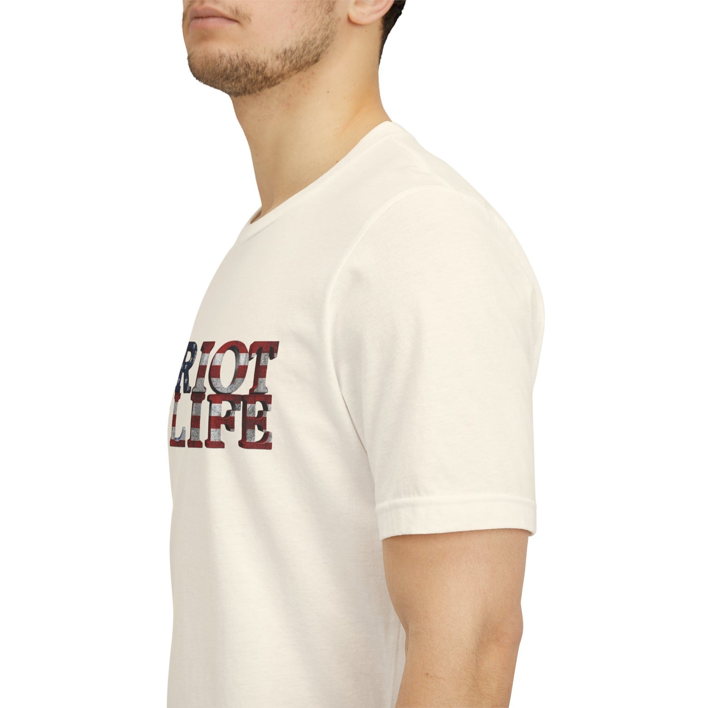 Patriot Fit Life American Flag T-Shirt | Lightweight Fitness Tee