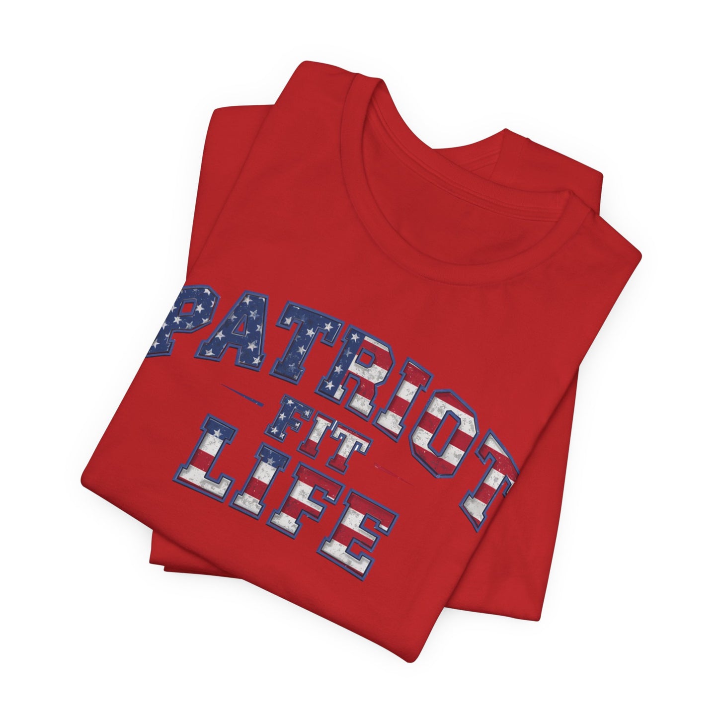 Patriot Fit Life T-Shirt – American Flag Athletic Tee