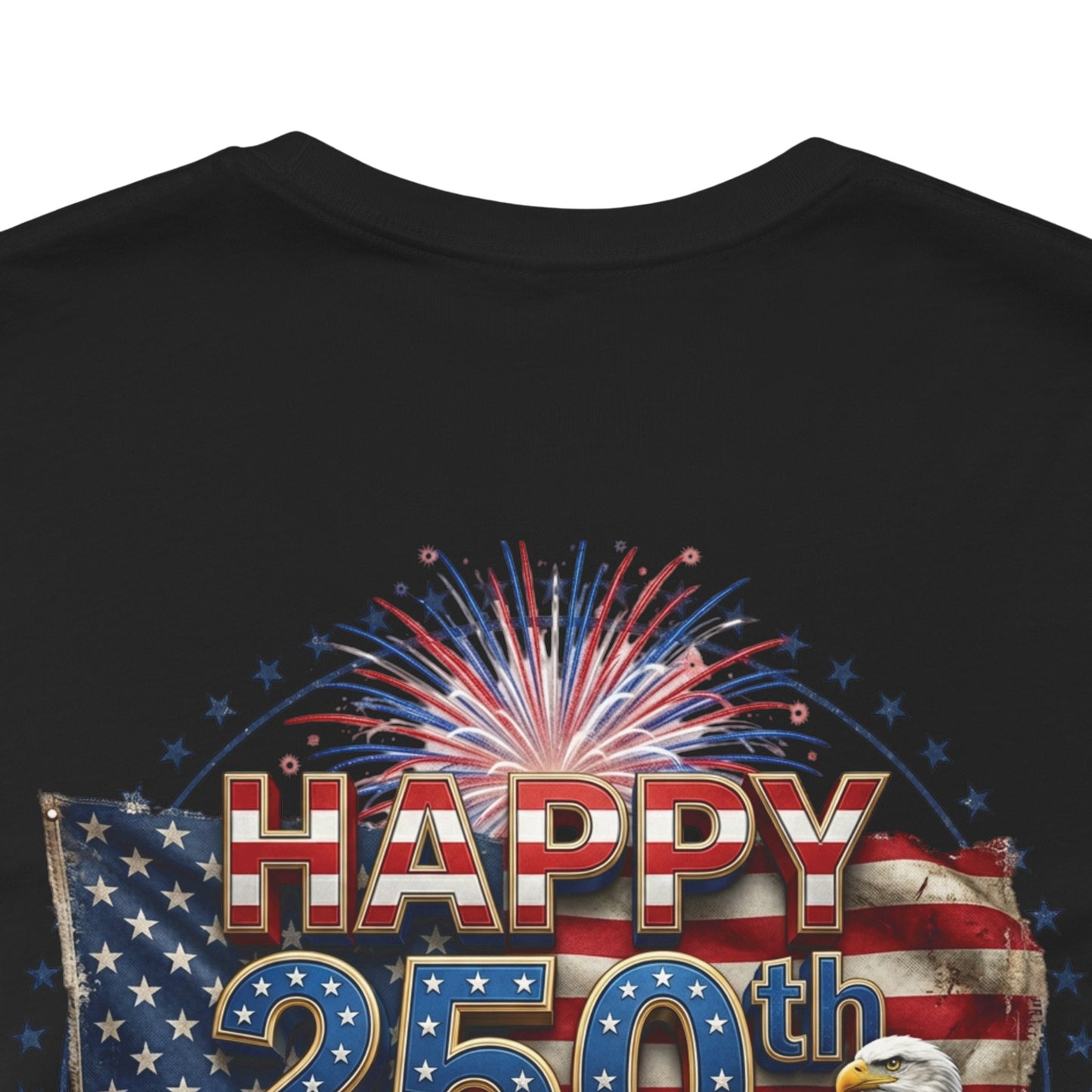 1776–2026 America 250th Birthday T-Shirt | Patriotic Eagle & Flag Tee | July 4th 2026 Commemorative