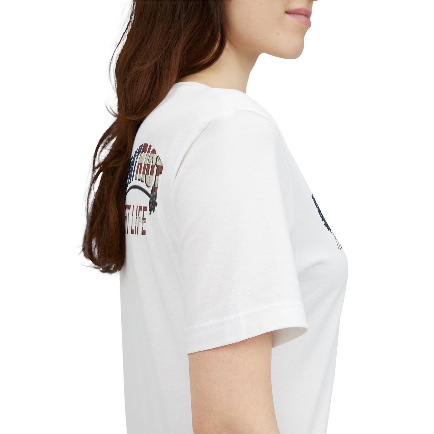 Patriot Fit Life T-Shirt | Premium American Flag Fitness Tee