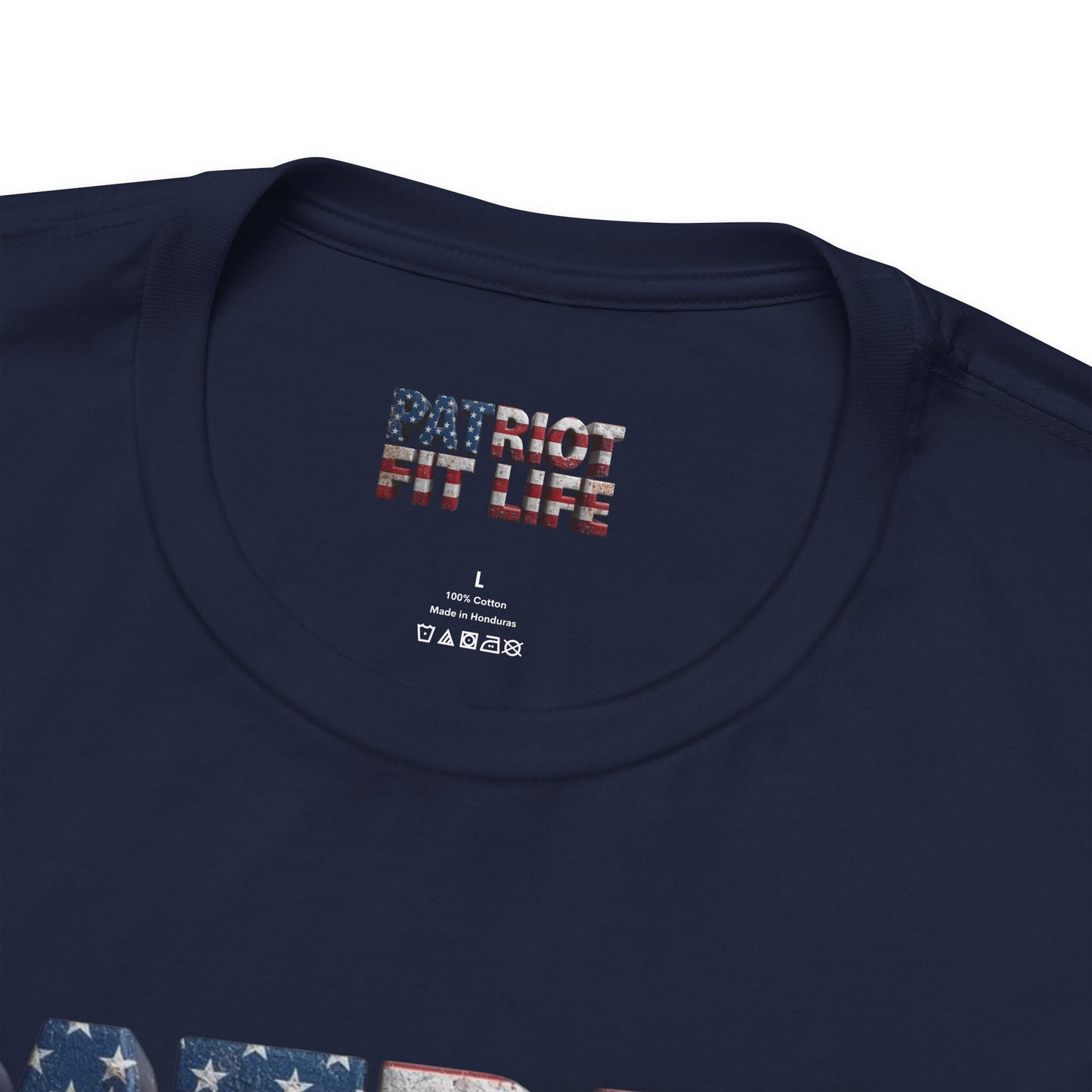 Patriot Fit Life American Flag Gym T-Shirt | Fitness Apparel