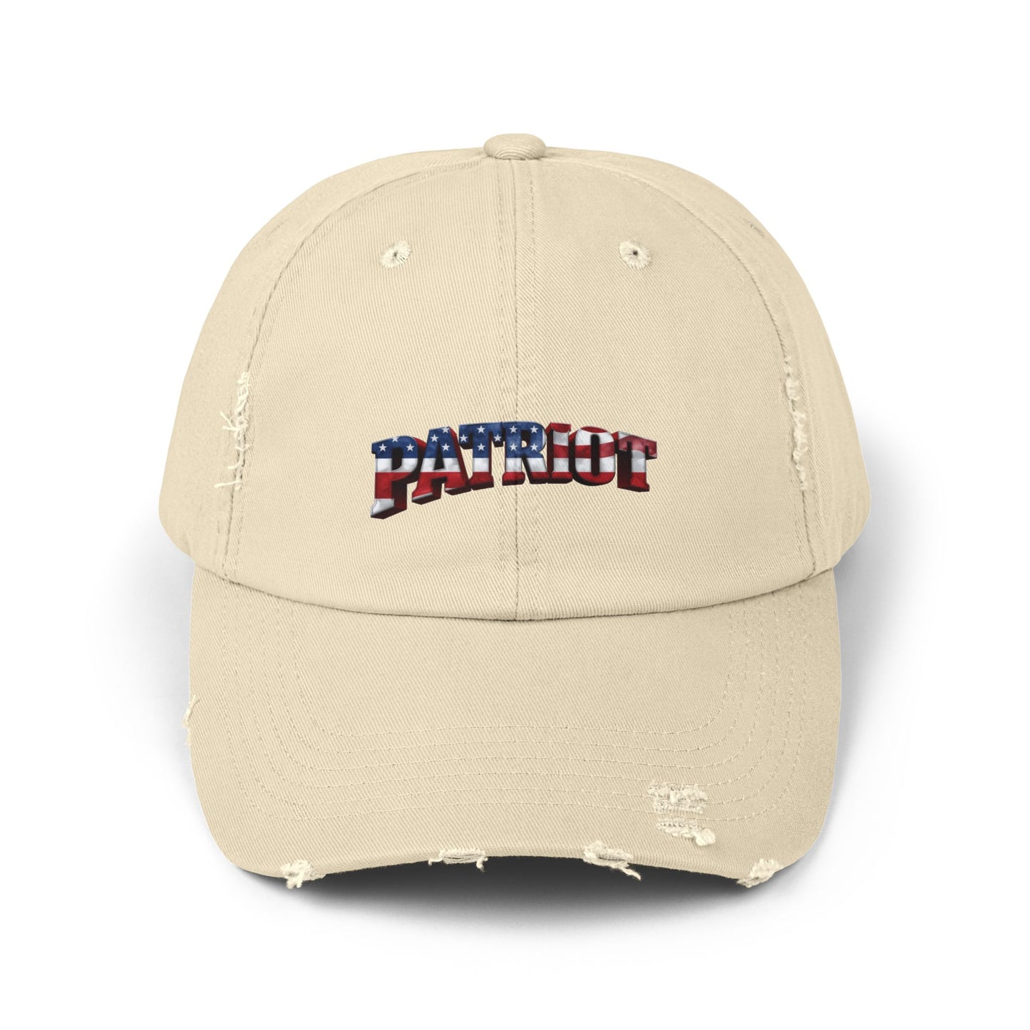 Patriot Distressed Hat - Vintage American Flag Cap
