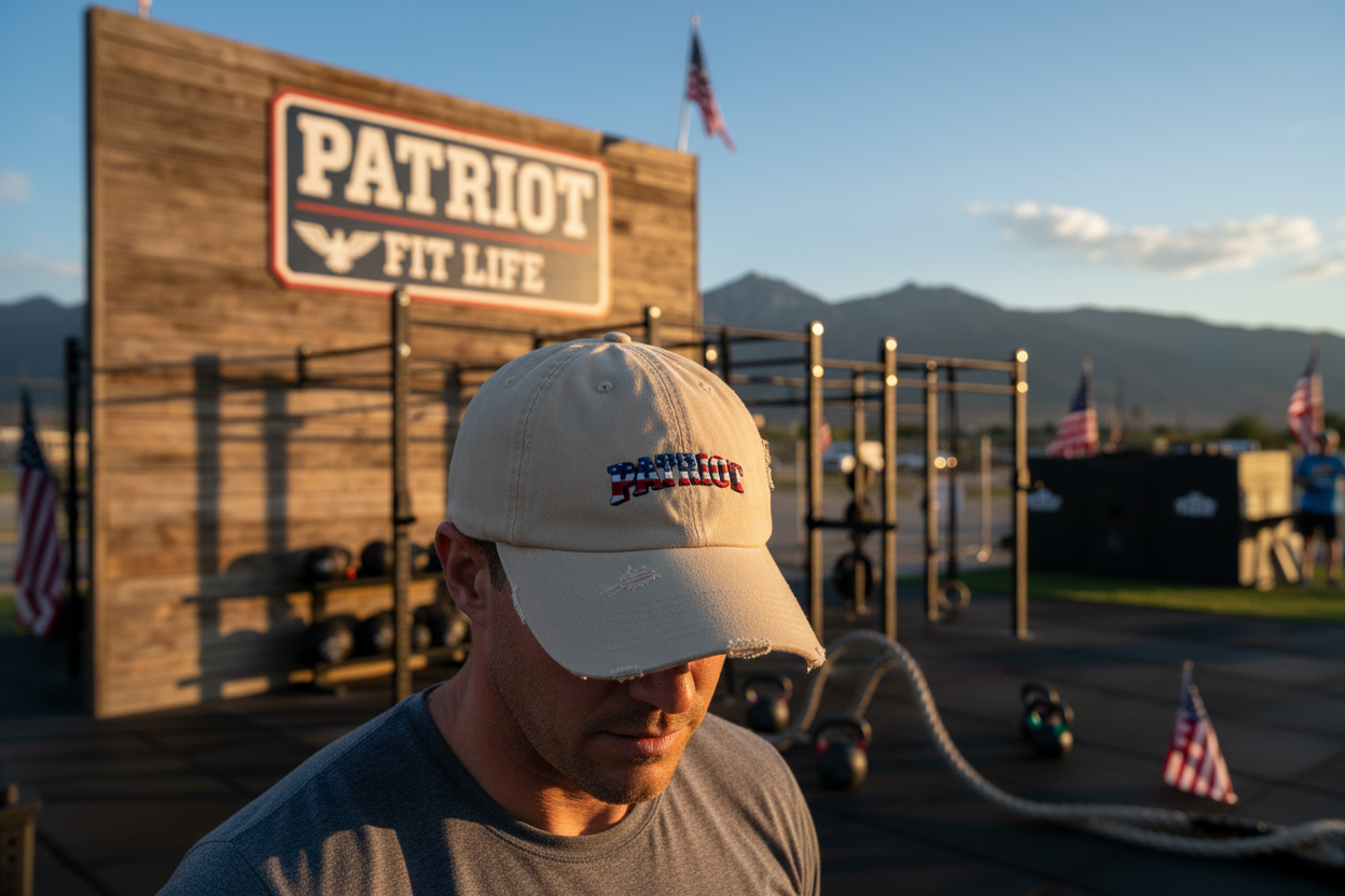 Patriot Distressed Hat - Vintage American Flag Cap