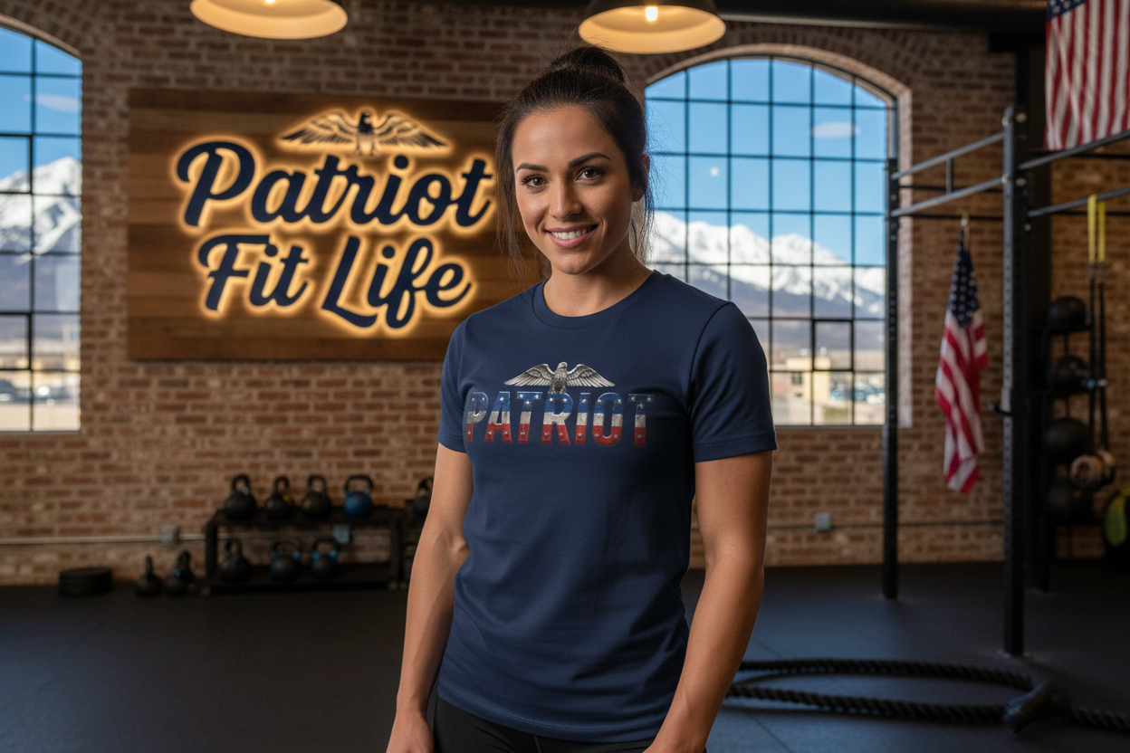 American Flag T-Shirt - Patriotic Graphic Tee for Men & Women