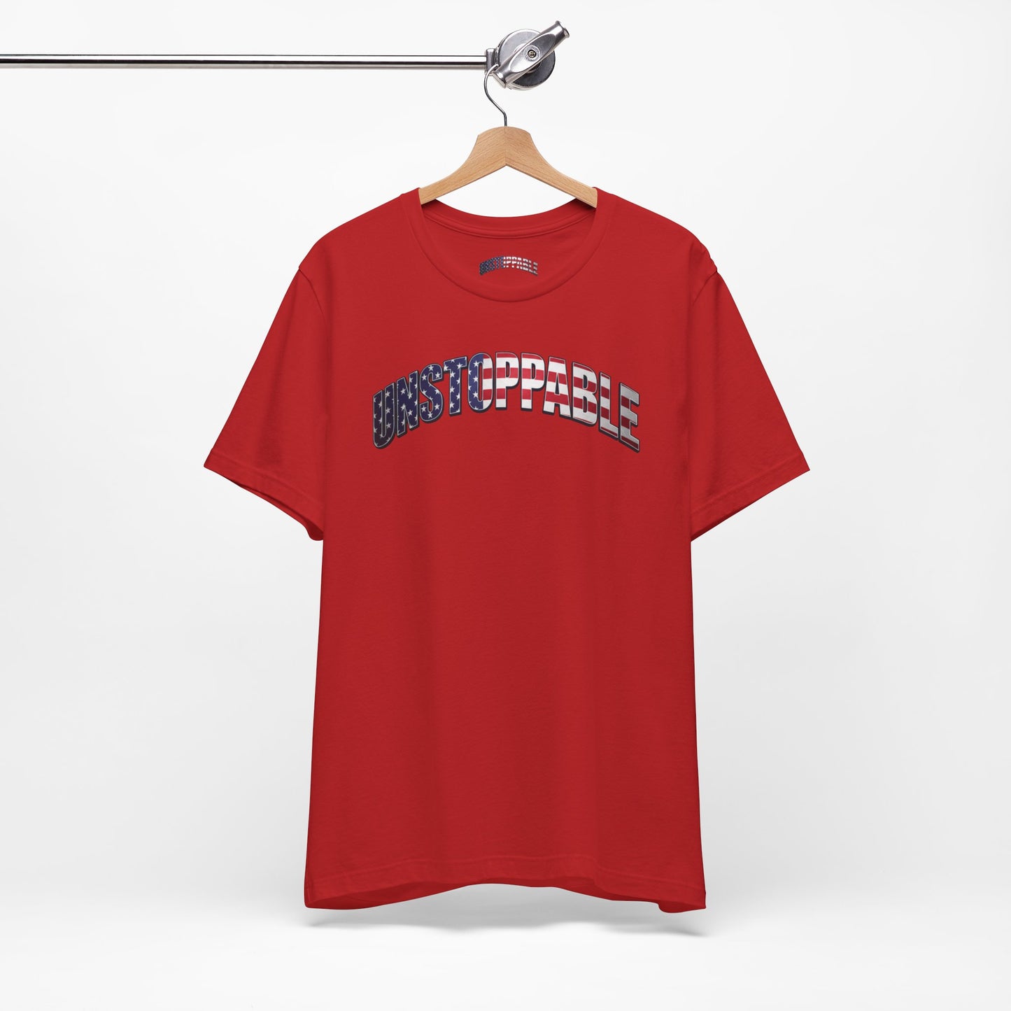 Unstoppable American Flag T-Shirt | Patriotic Graphic Tee