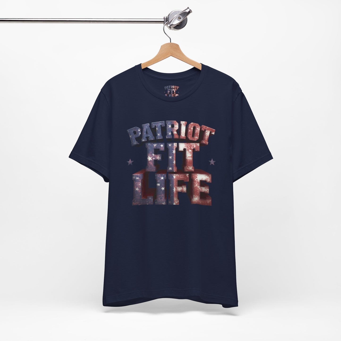 Patriot Fit Life T-Shirt | American Flag Fitness Tee