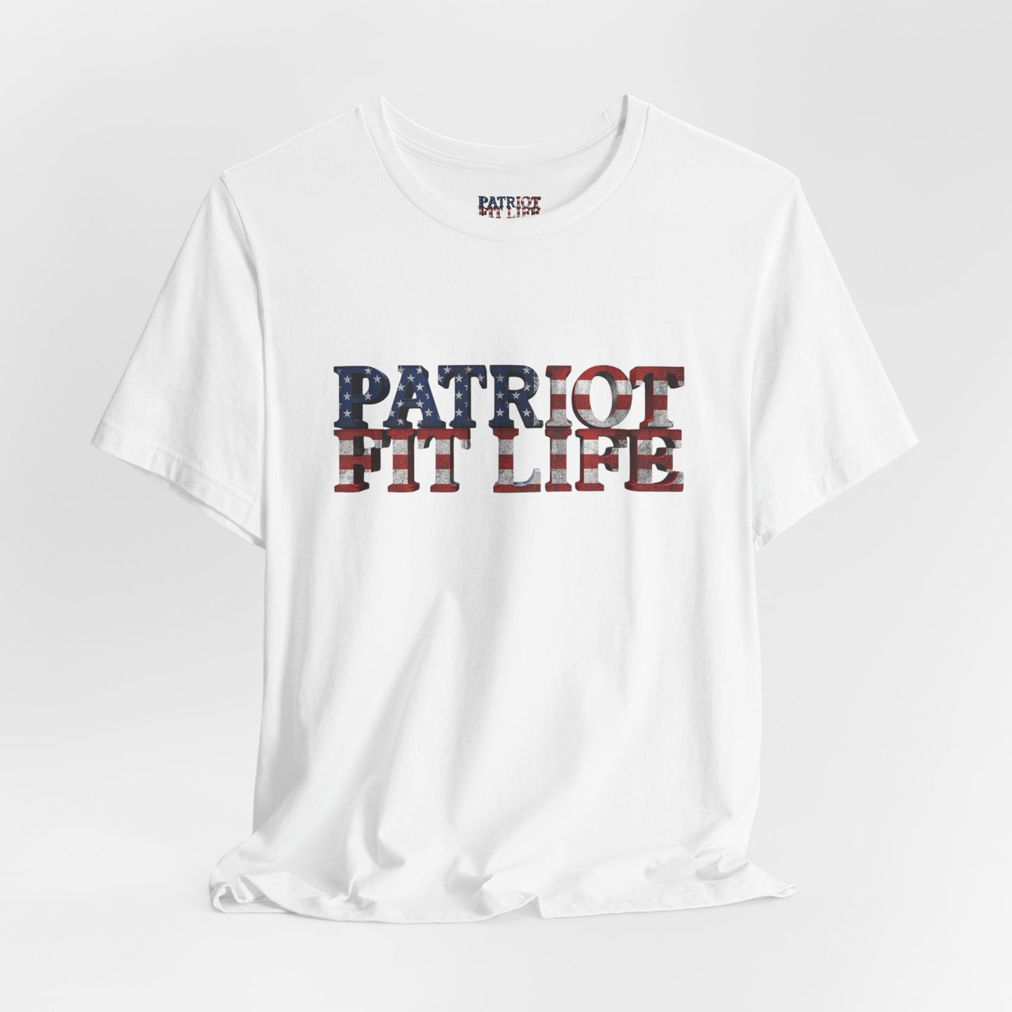 Patriot Fit Life American Flag T-Shirt | Lightweight Fitness Tee