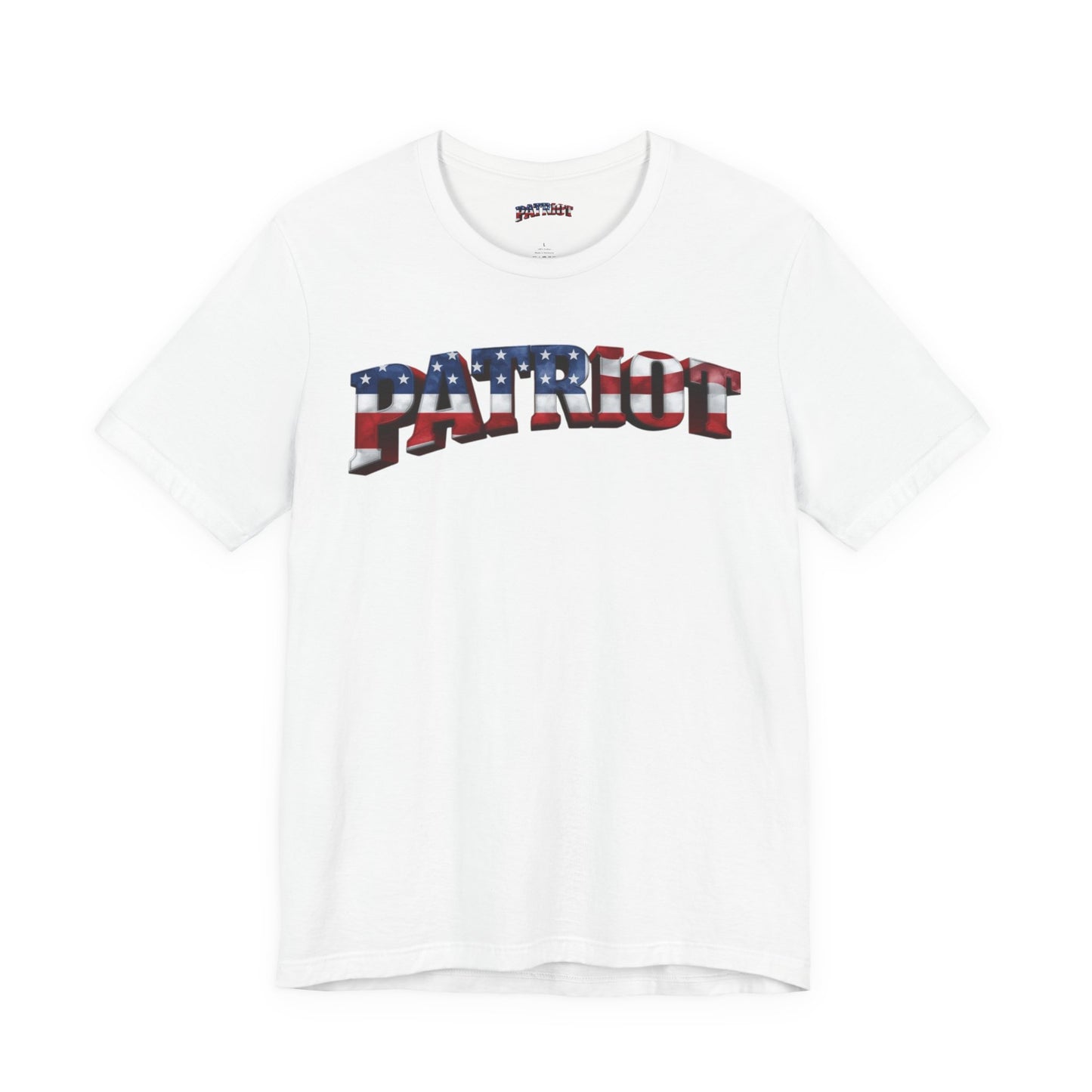 Patriot Graphic Tee - American Flag Short Sleeve T-Shirt