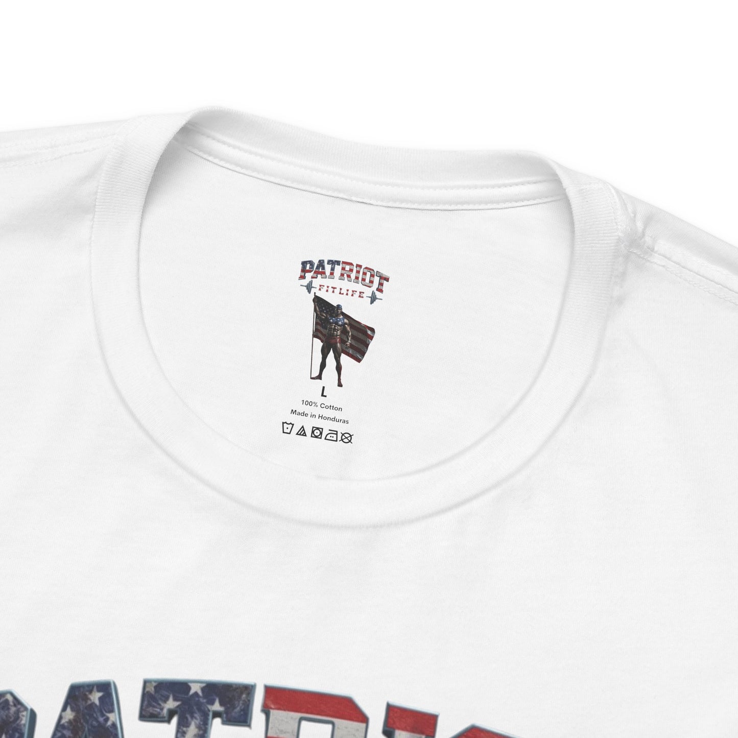 Patriot Fit Life Tee - American Flag Fitness T-Shirt