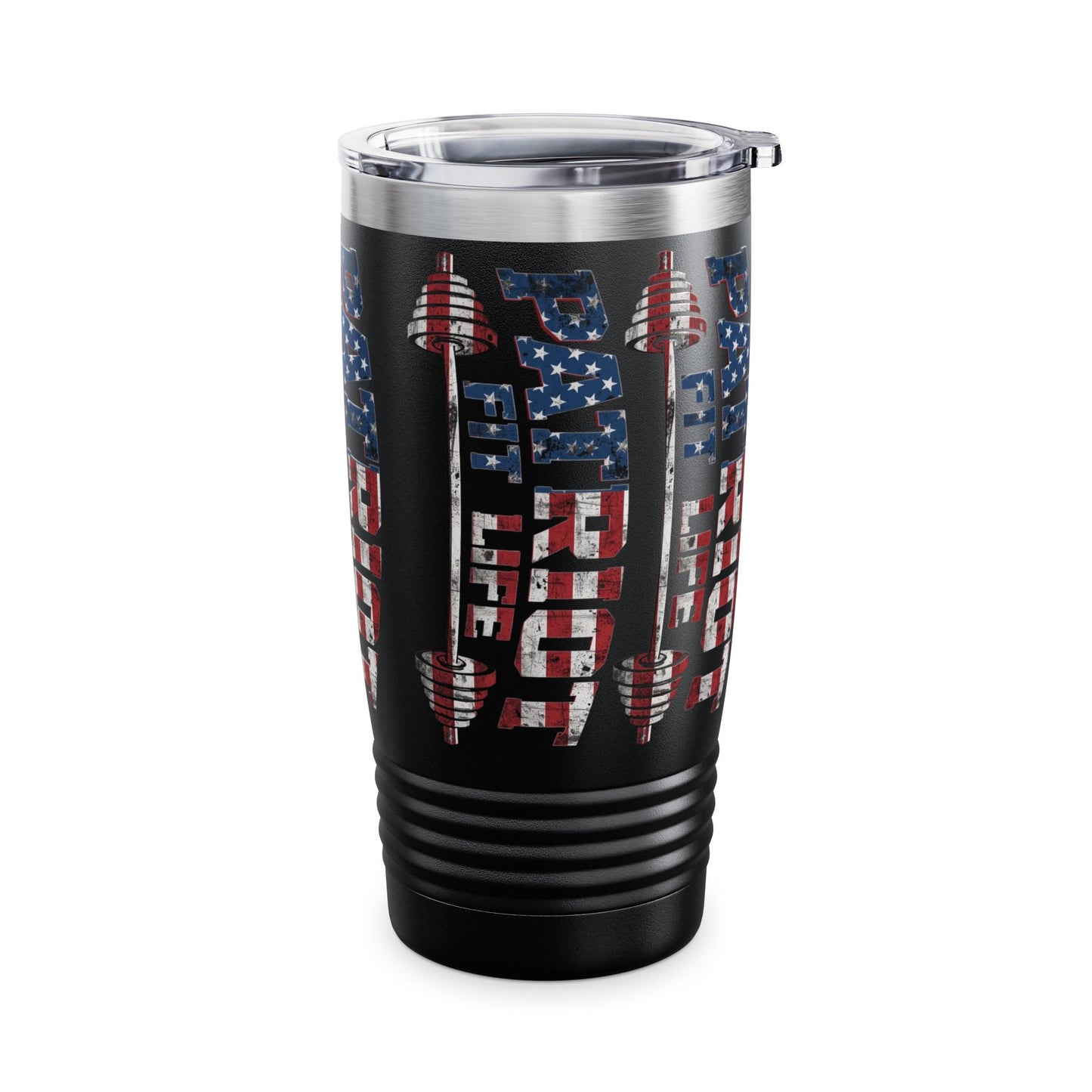 Patriot Fit Life 20oz Ringneck Tumbler  American Flag Insulated Travel Mug
