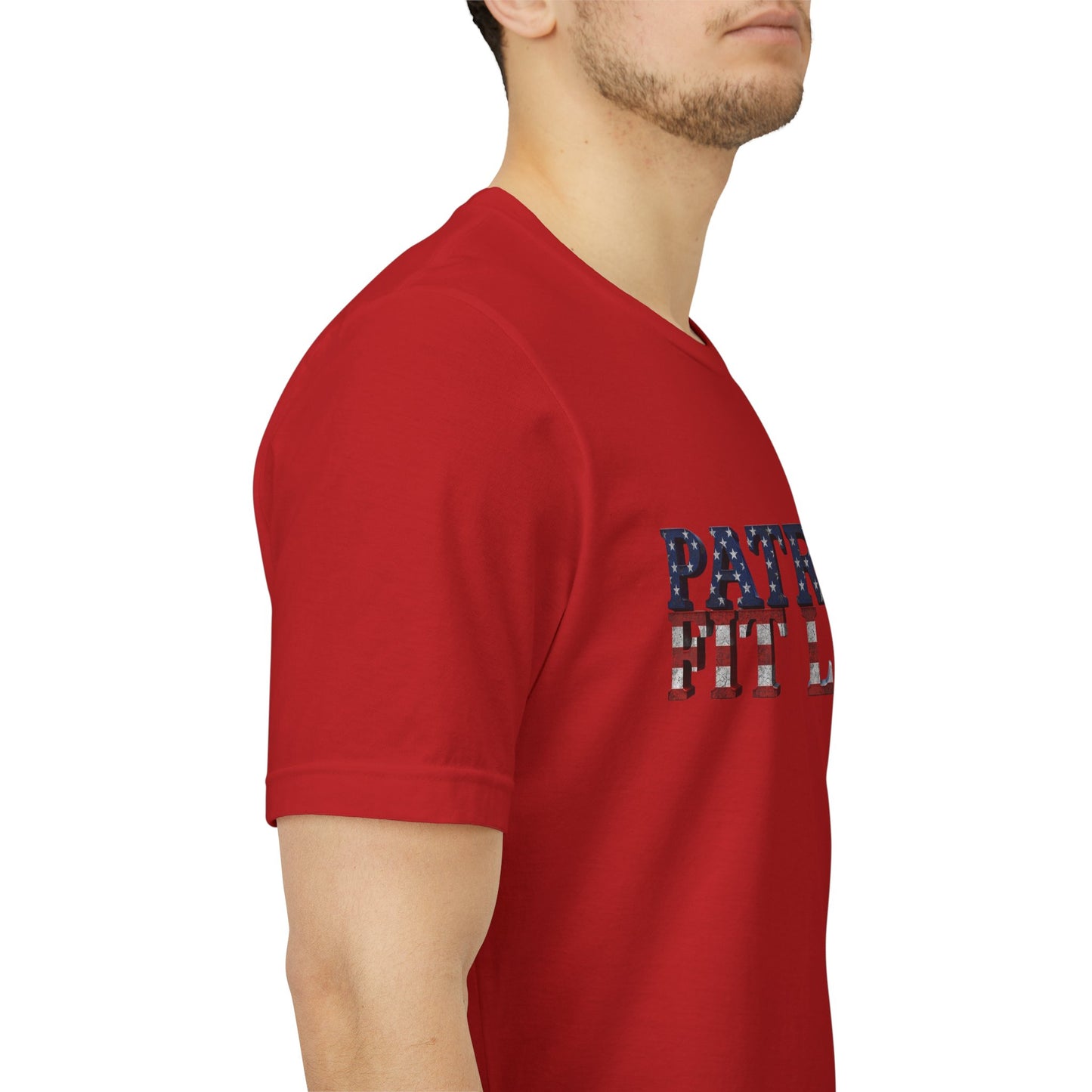 Patriot Fit Life American Flag T-Shirt | Lightweight Fitness Tee