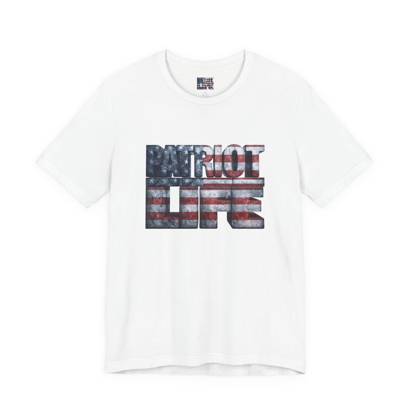 Patriot Life American Flag T-Shirt | Distressed Graphic Tee Unisex