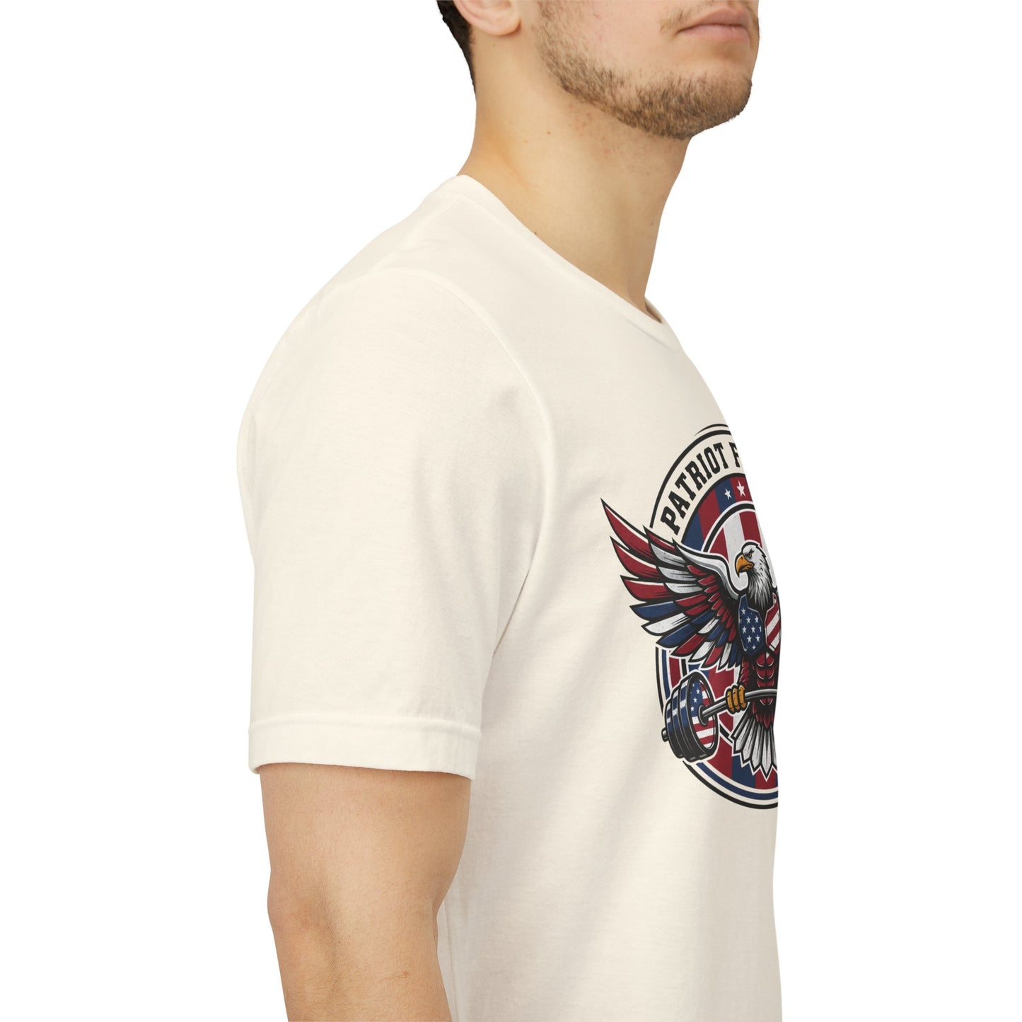 Patriot Fit Life Eagle T-Shirt | American Flag Fitness Tee