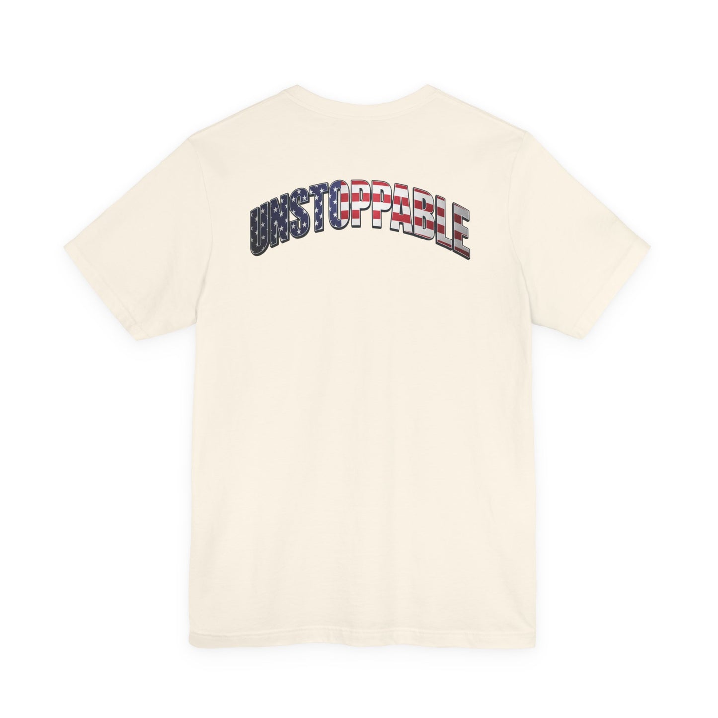 Unstoppable American Flag T-Shirt | Patriotic Graphic Tee