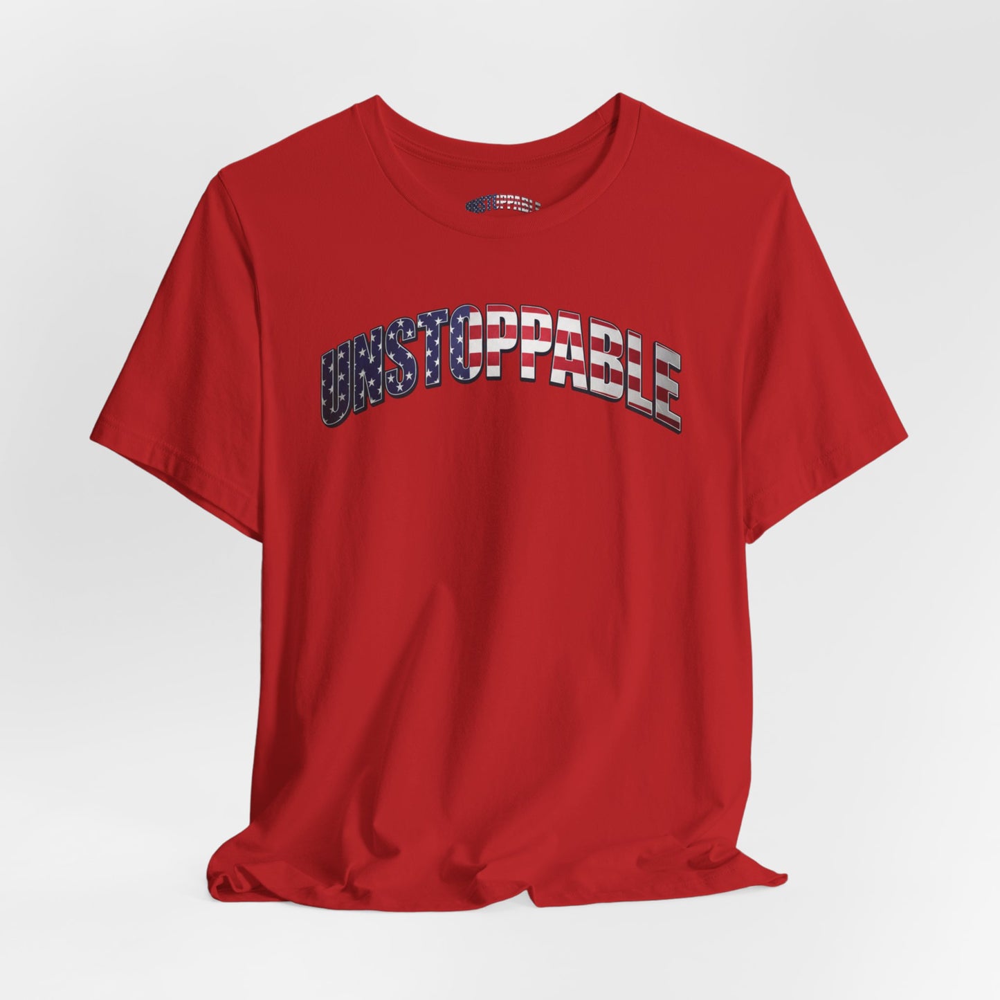 Unstoppable American Flag T-Shirt | Patriotic Graphic Tee