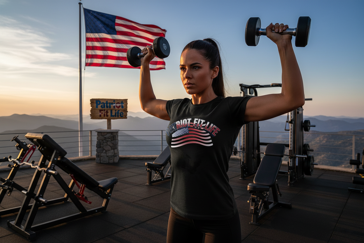 Patriot Fit Life T-Shirt | Vintage American Flag Graphic Tee