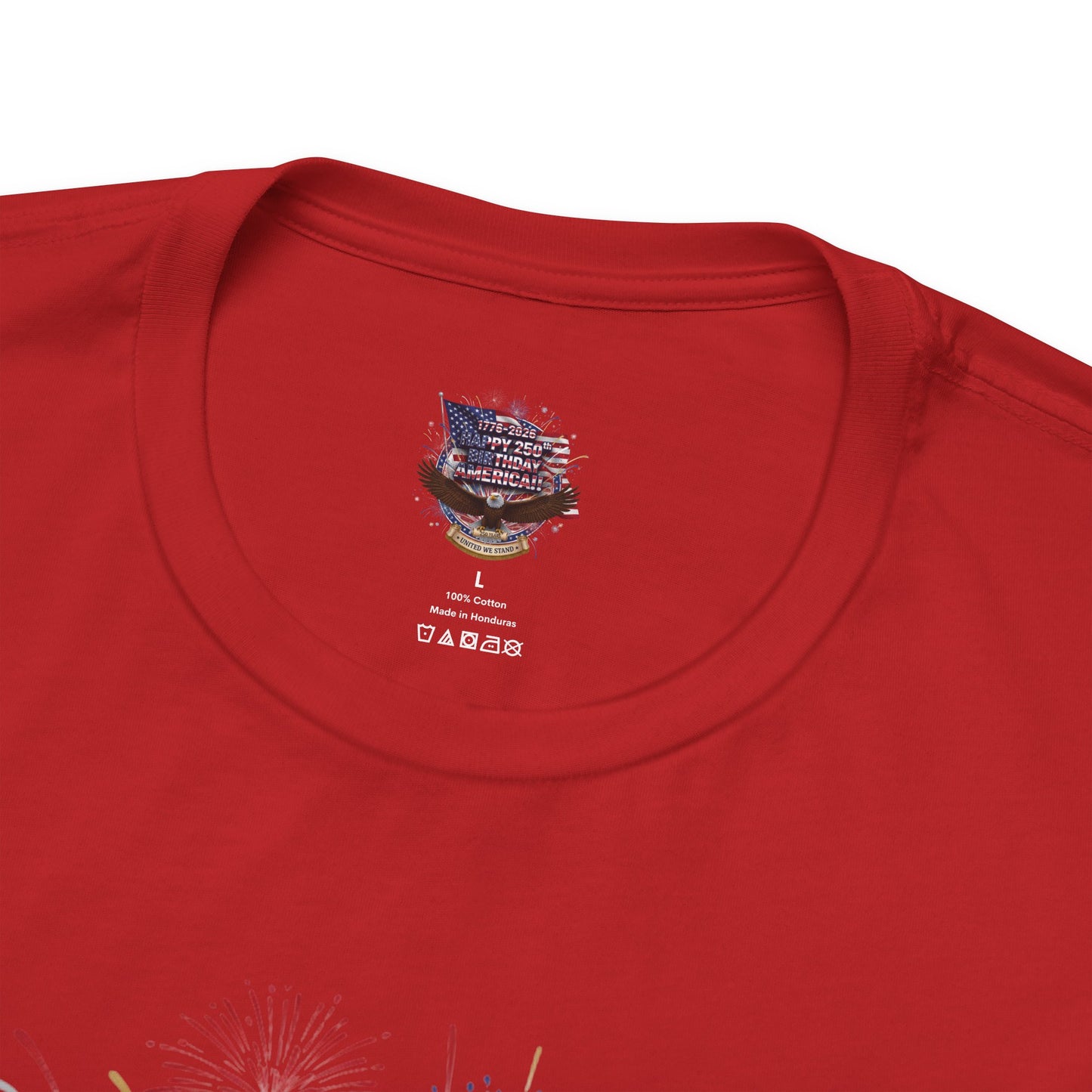 America 250th Birthday Eagle T-Shirt | Happy 250th USA Patriotic Tee | Bella Canvas | XS-4XL | 1776-2026