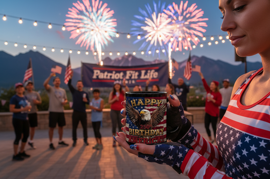 Happy 250th Birthday America Mug - Patriotic Eagle Coffee Cup