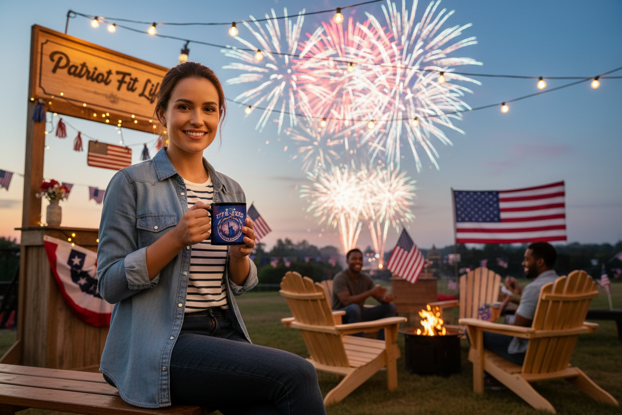Independence Day 1776-2026 Black Mug — 250 Years of Freedom Patriotic Coffee Cup 11oz/15oz