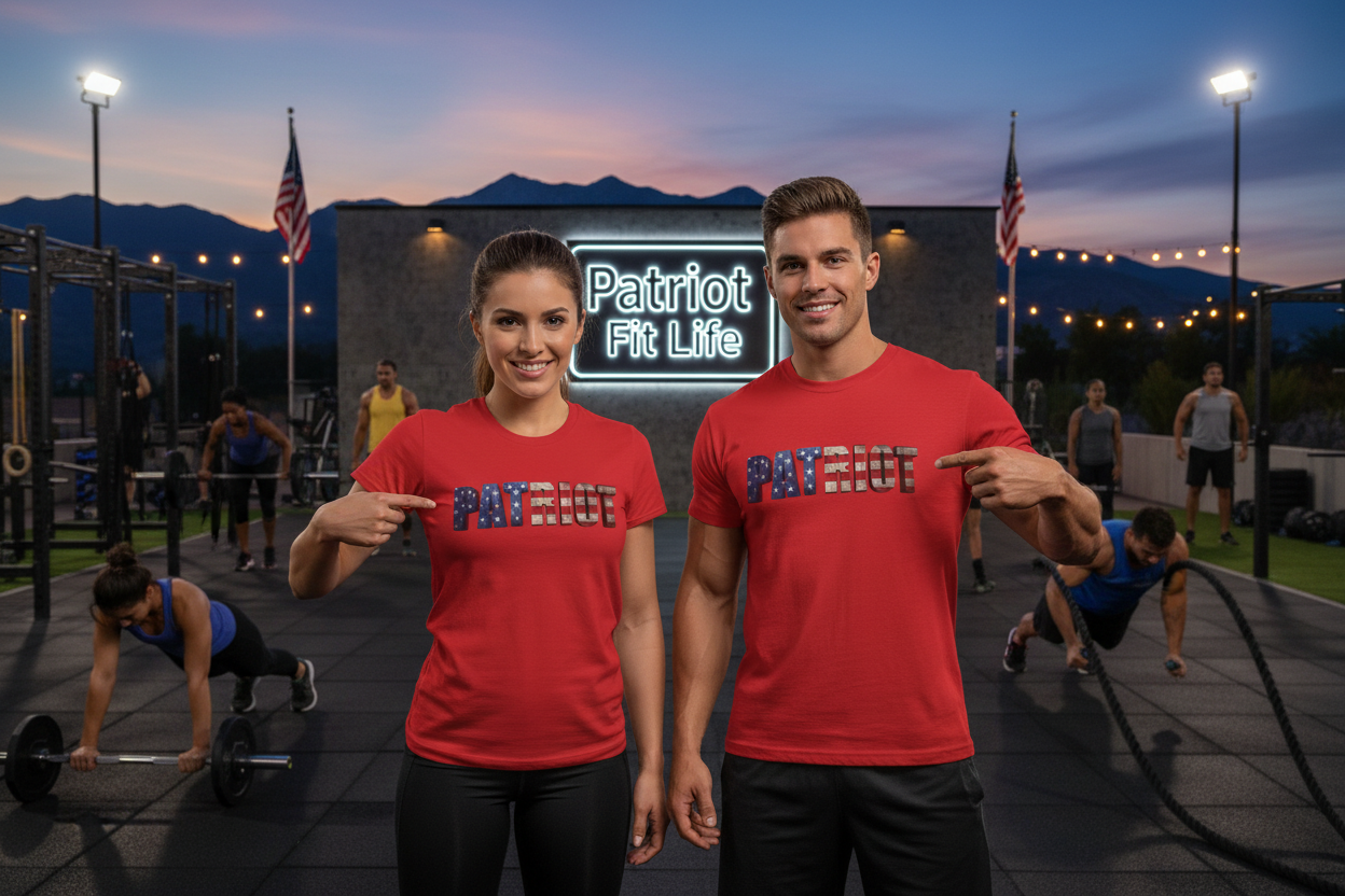 PATRIOT Stars & Stripes T-Shirt - American Flag Graphic Tee